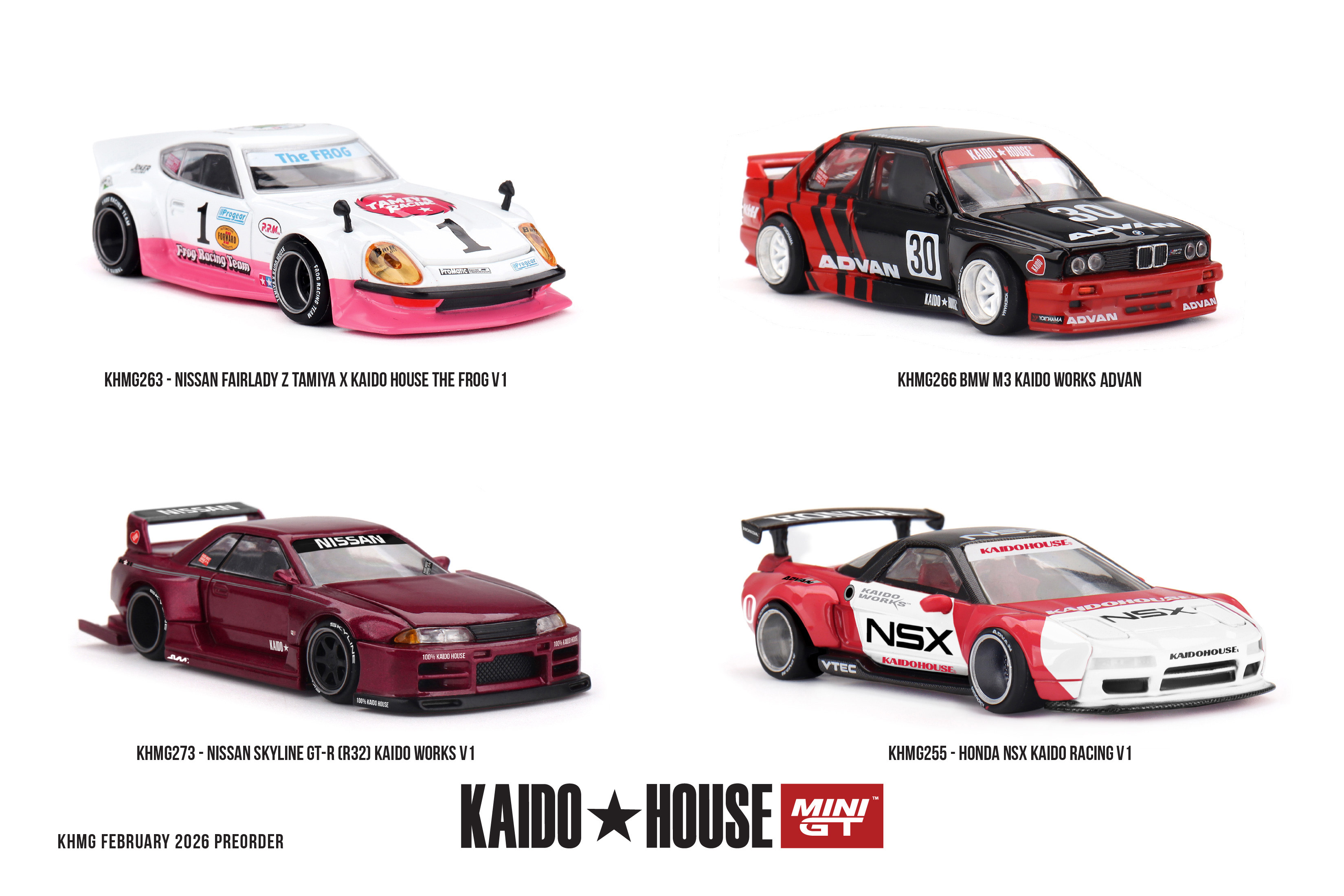 [預訂] Mini GT 本田 NSX Kaido Racing V1