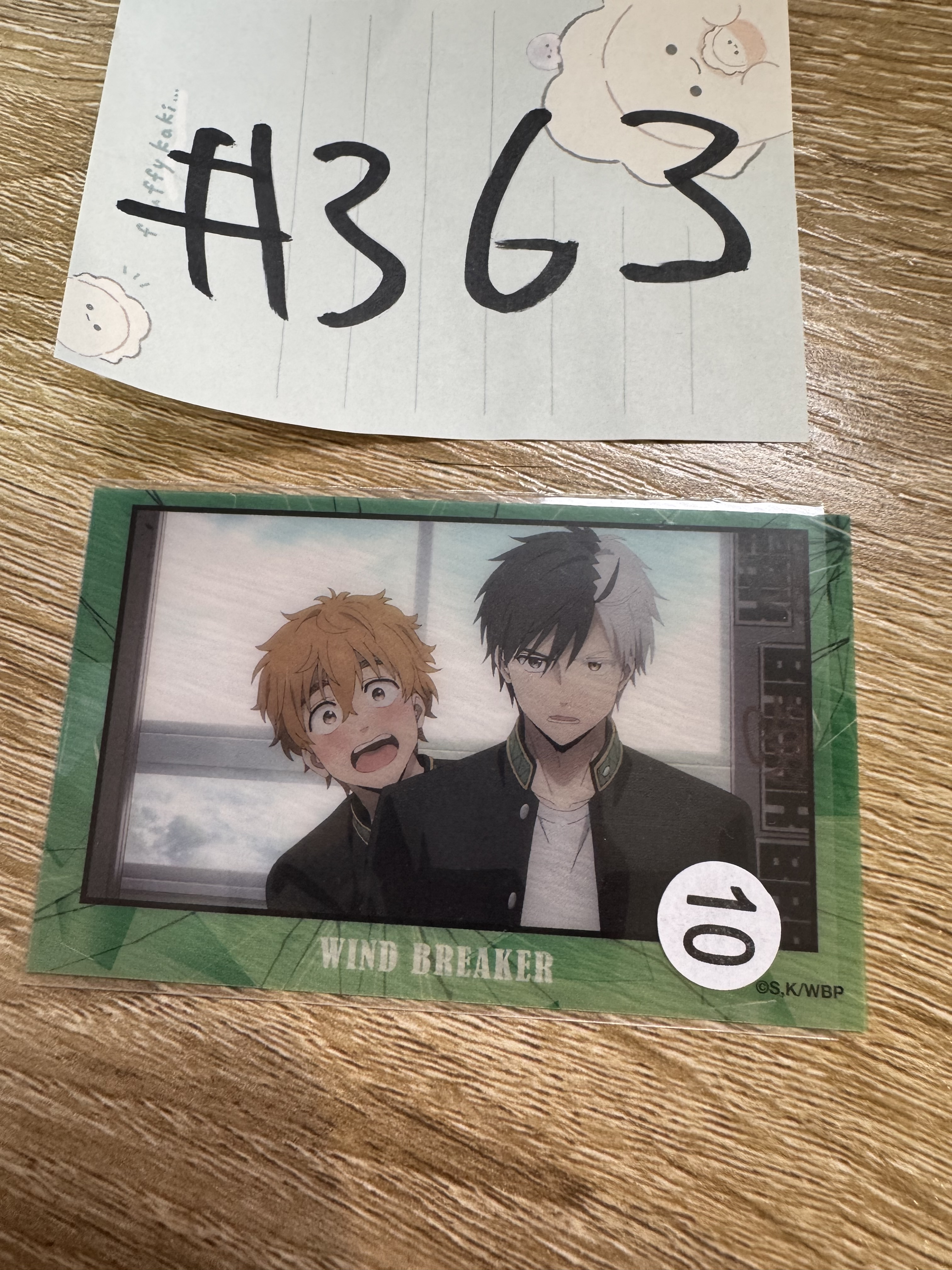 WIND BREAKER 2人 小卡#363