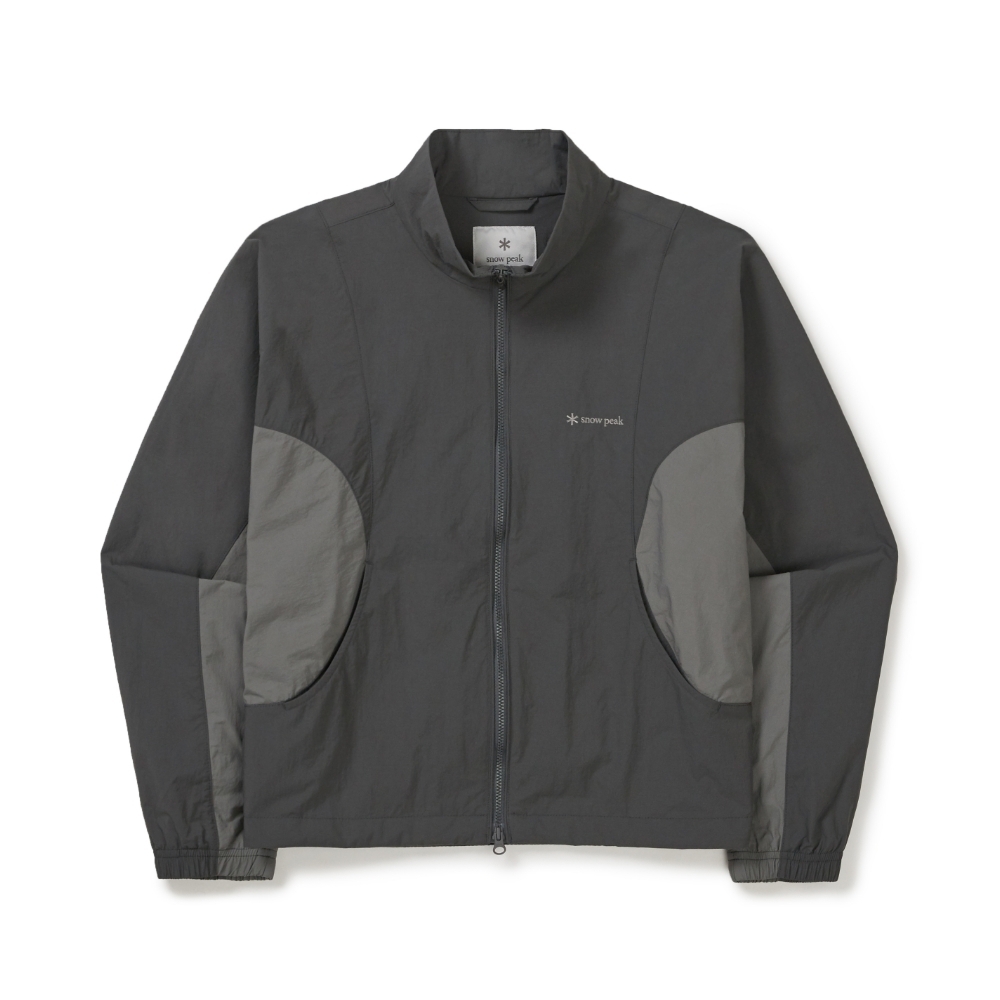 Snow Peak 輕量 Taslan 撞色女款立領防風外套 S26SWL-WB59