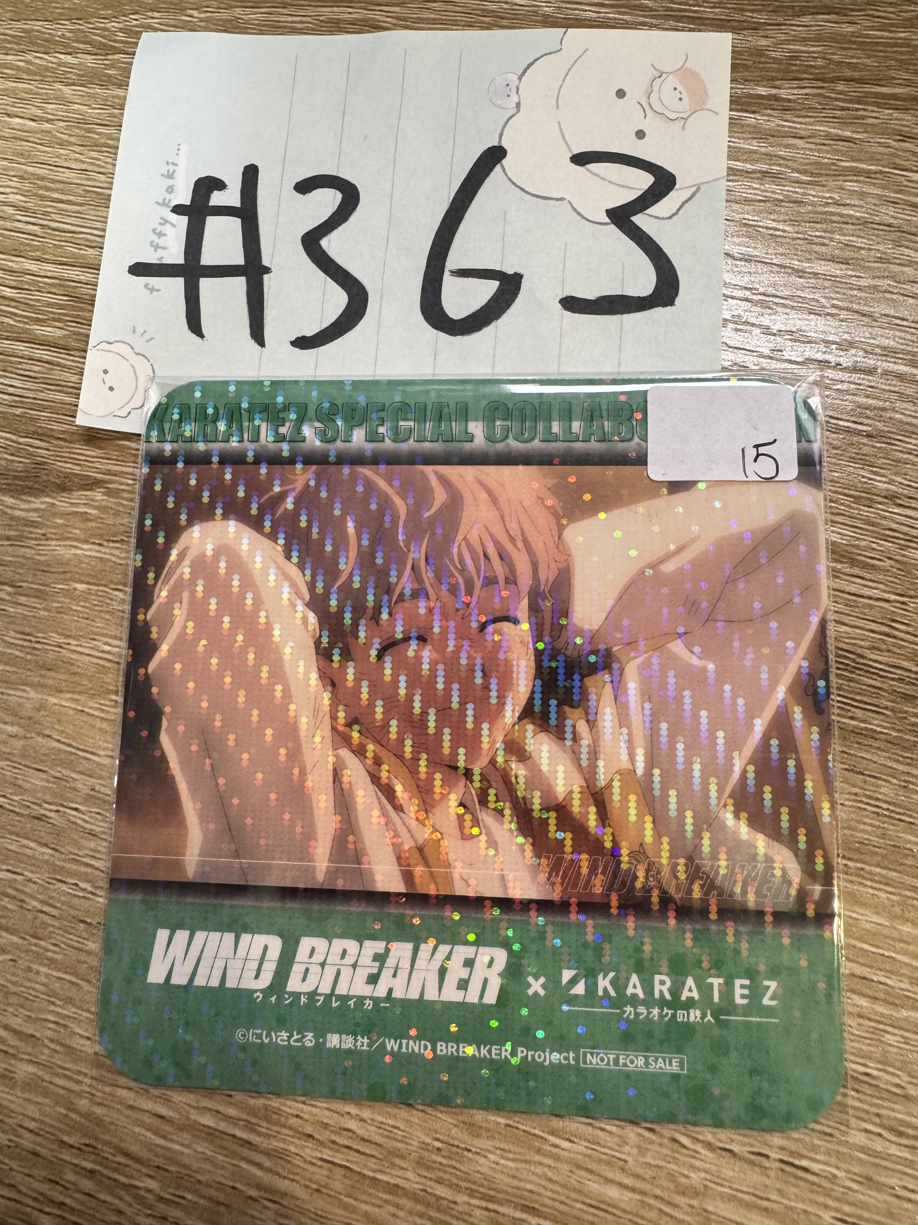 WIND BREAKER 兔耳山 杯墊#363