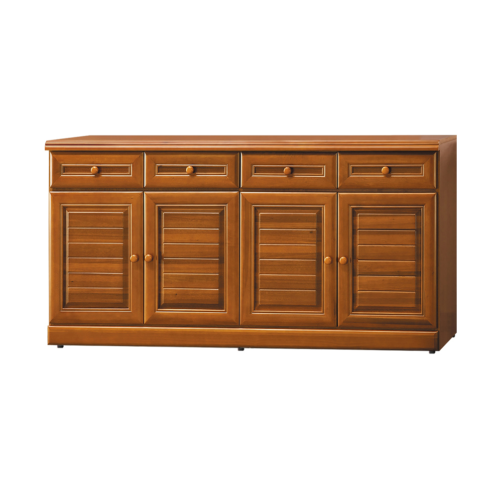 柏蒂家居-溫士頓5.3尺四門四抽餐櫃(下座)