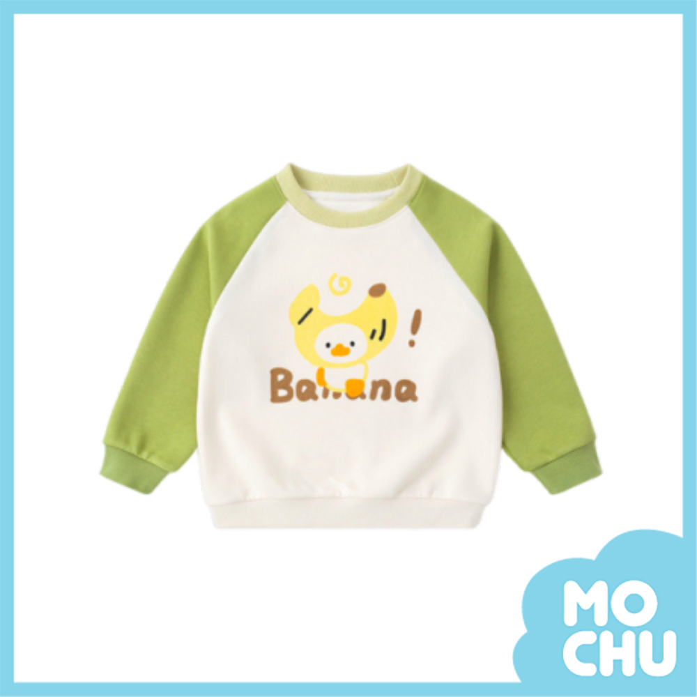 香蕉小鴨鴨長袖上衣