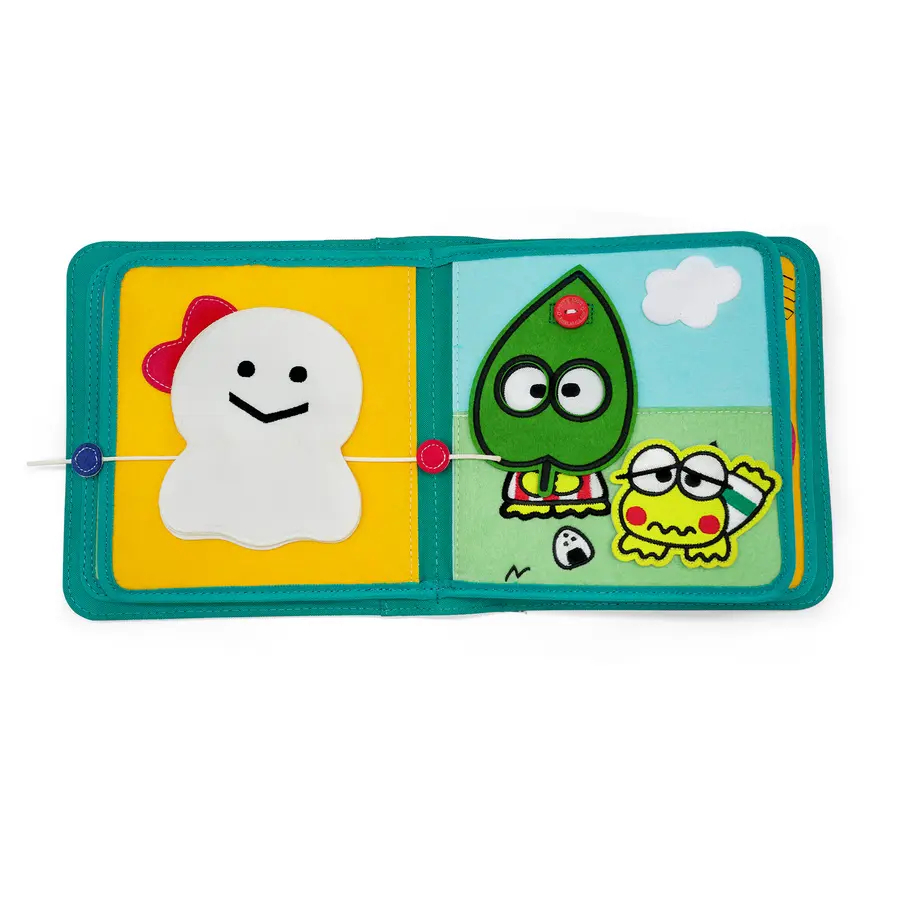 My First Book啟蒙布書 - 特別冊 keroppi大眼蛙