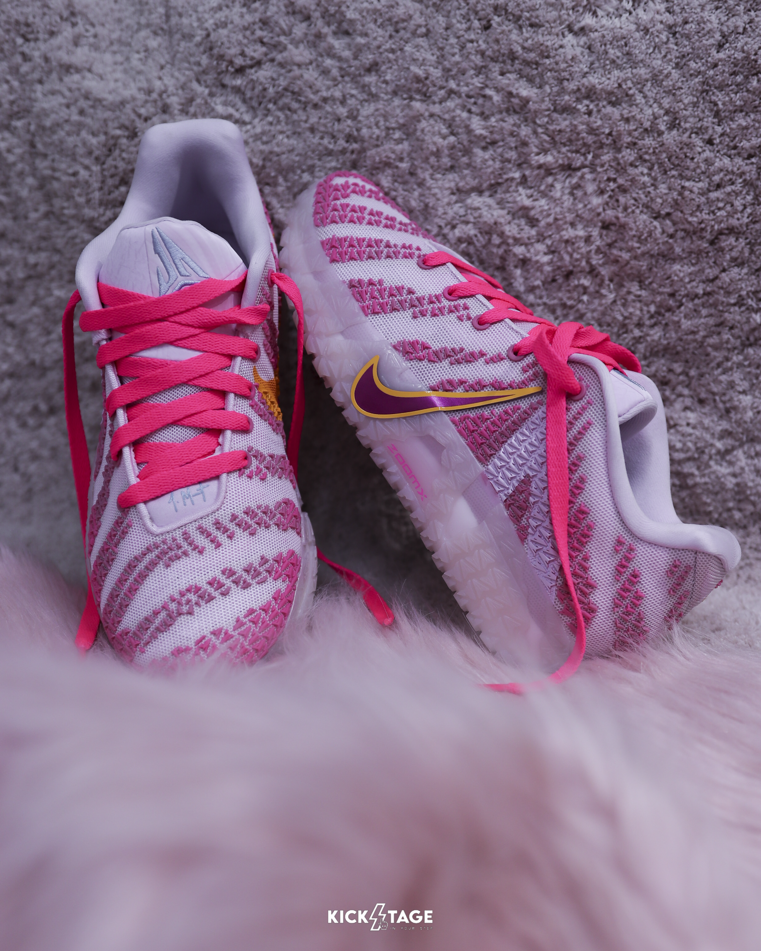 〈限量商品不退換〉男鞋 NIKE JA 3 'Valentine's Day' 粉色 糖果 情人節 莫蘭特 實戰 籃球鞋【HF2794-601】PINKS VDAY