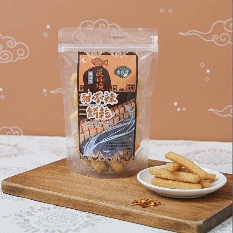 崁仔頂甜不辣餅乾