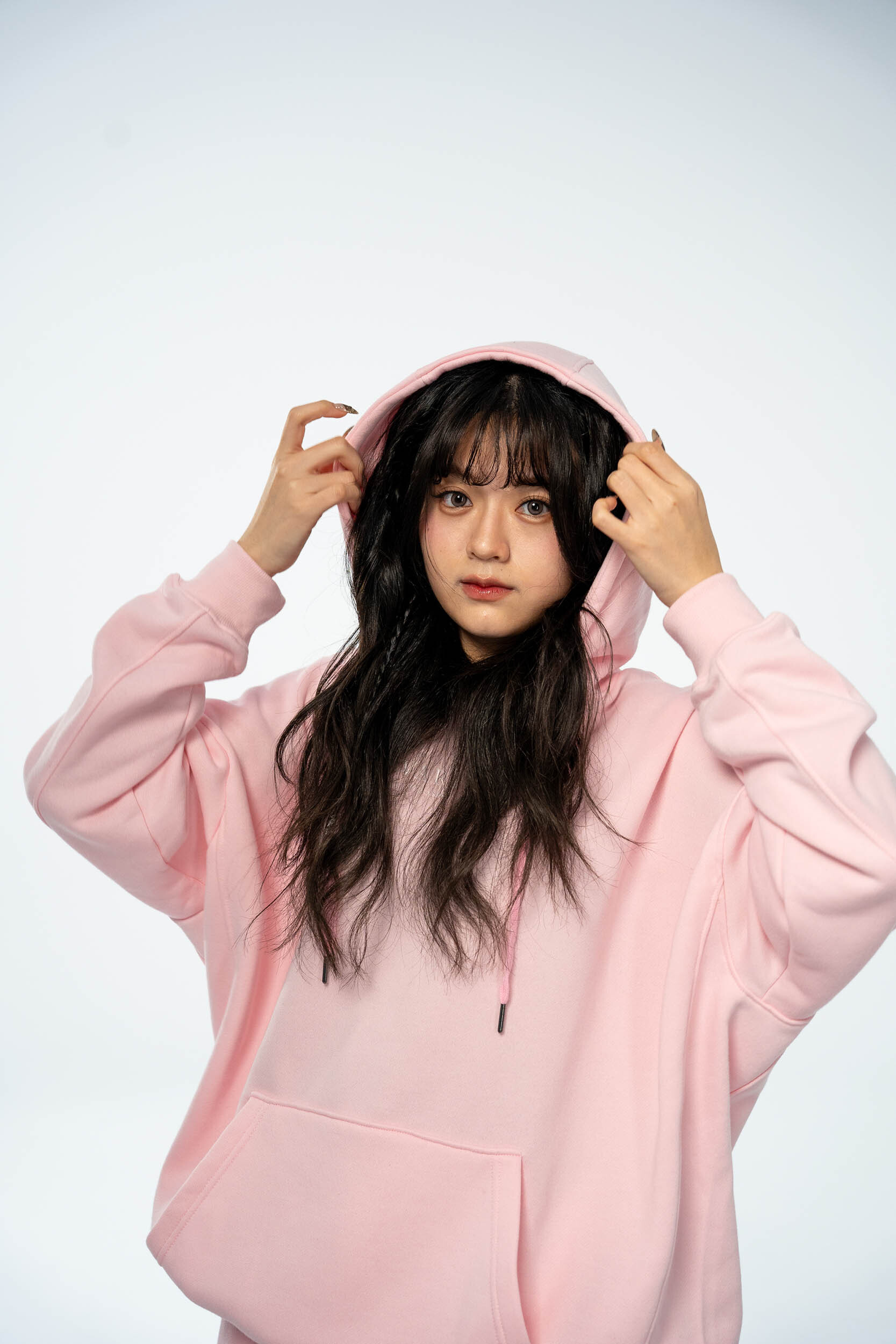 Vesuvius®Oversized Hoodie-粉紅