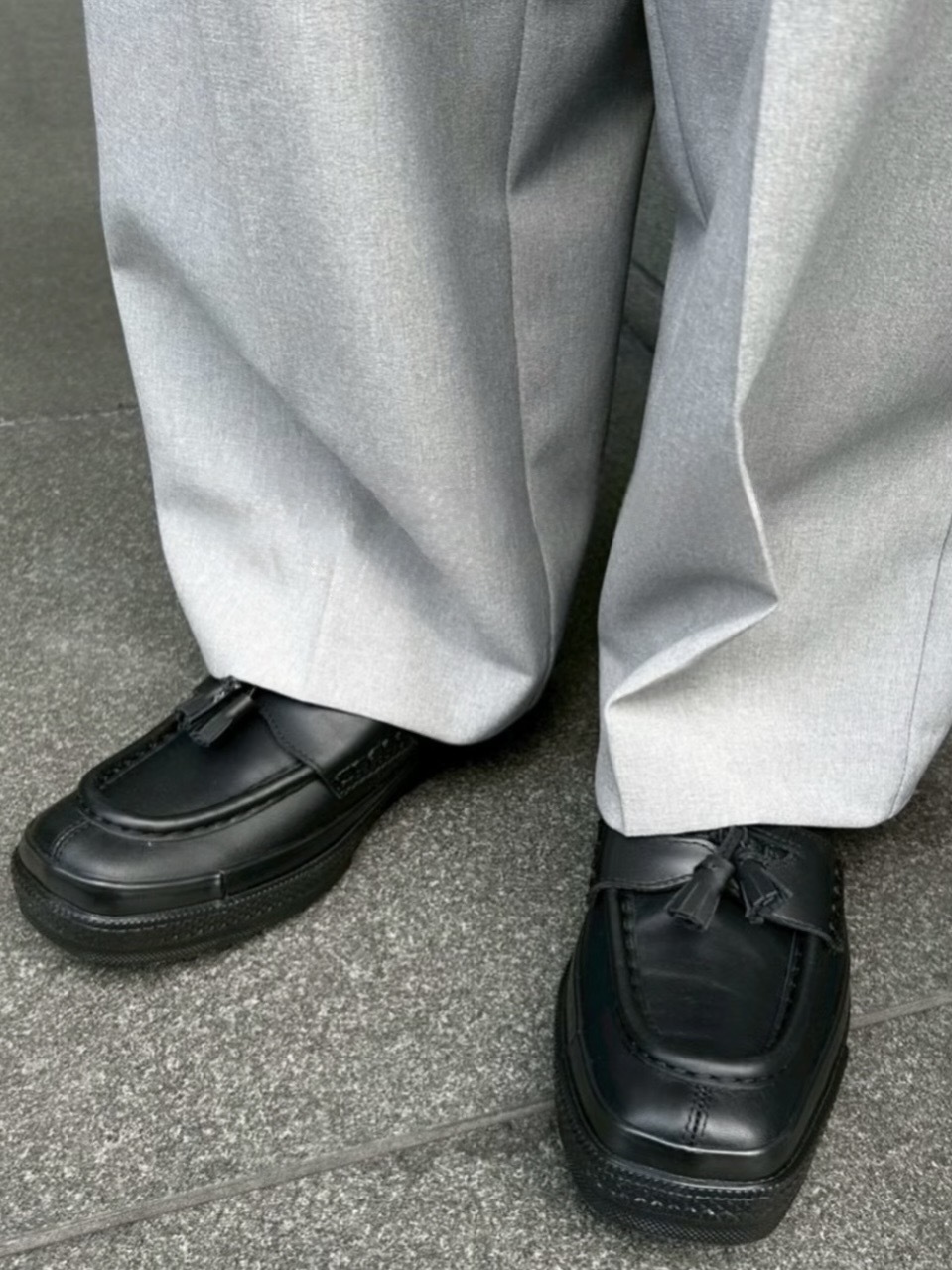 日本限定🎌Converse 方頭樂福鞋 All Star Squaretoe Loafer 經典黑