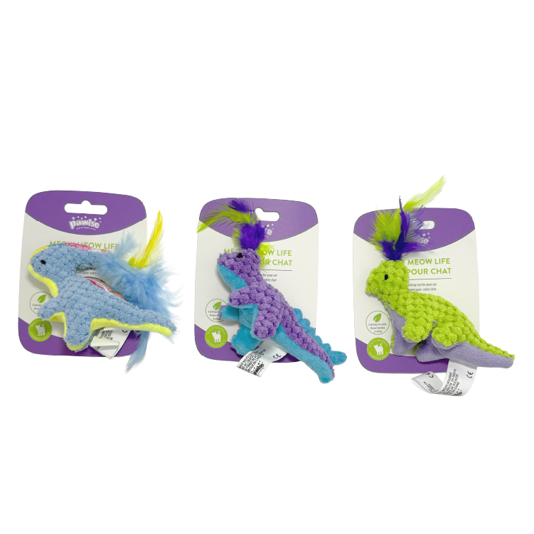 Pawise | 恐龍貓玩具 (NO.28290)