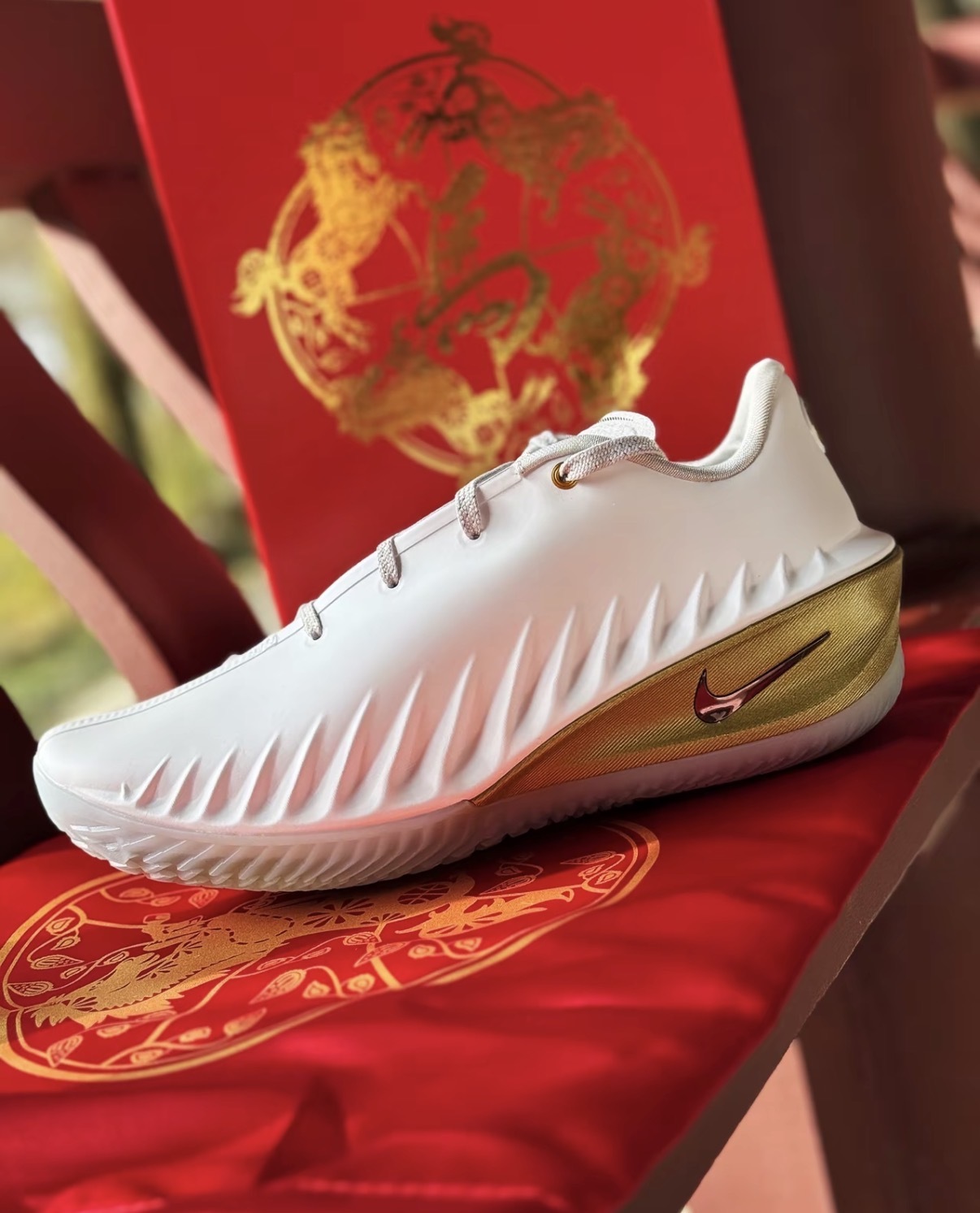 [限量商品售出不退換] 男鞋 NIKE AIR ZOOM GT CUT 4 'Year of the Horse' 白金 CNY 馬年 新年 實戰 籃球鞋【IB6728-100】GTCUT4 GTCUT