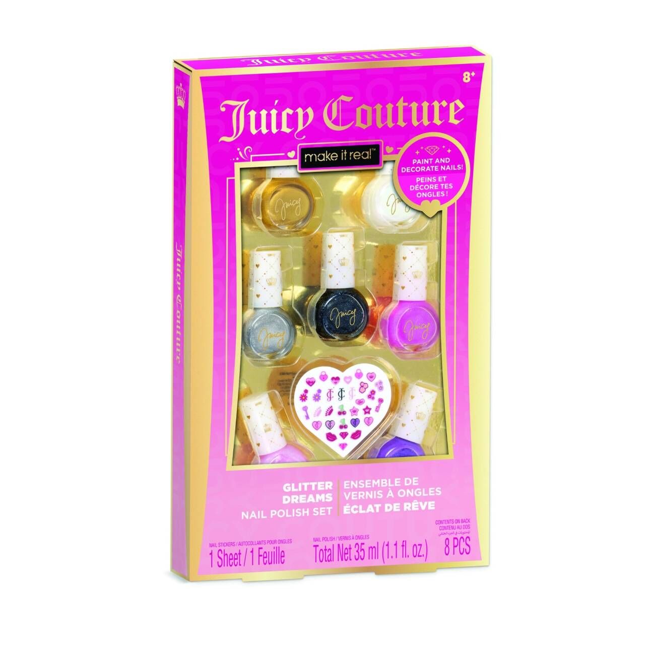 《 美麗夢工坊 Make It Real 》  酷甜閃耀七入指甲油