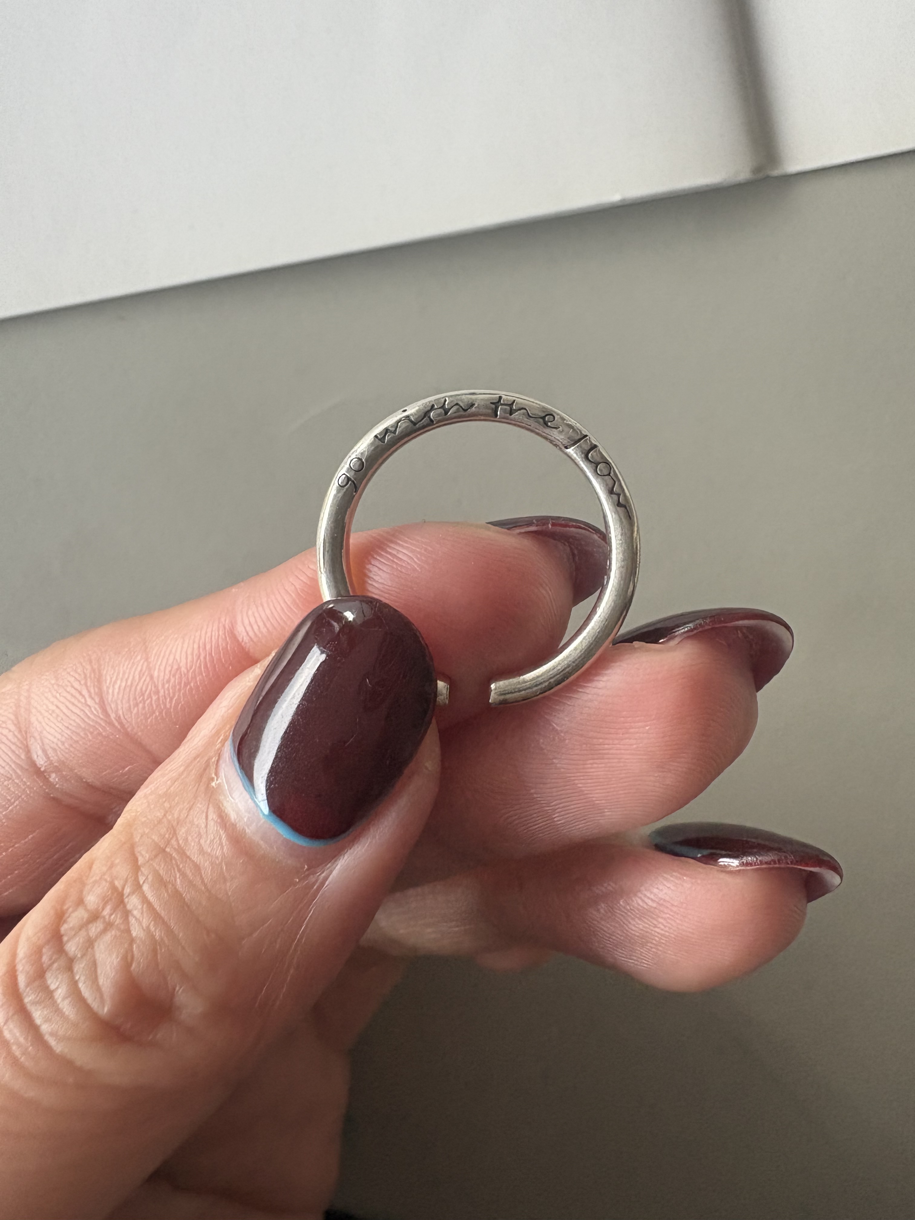 letter ring