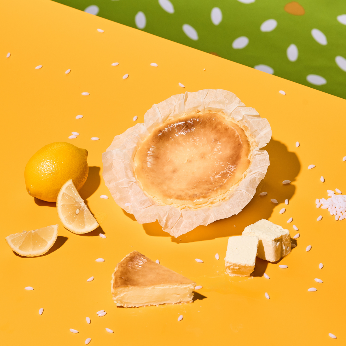 無麩質巴斯克乳酪米蛋糕300g/盒 (奶蛋素)｜EATMI