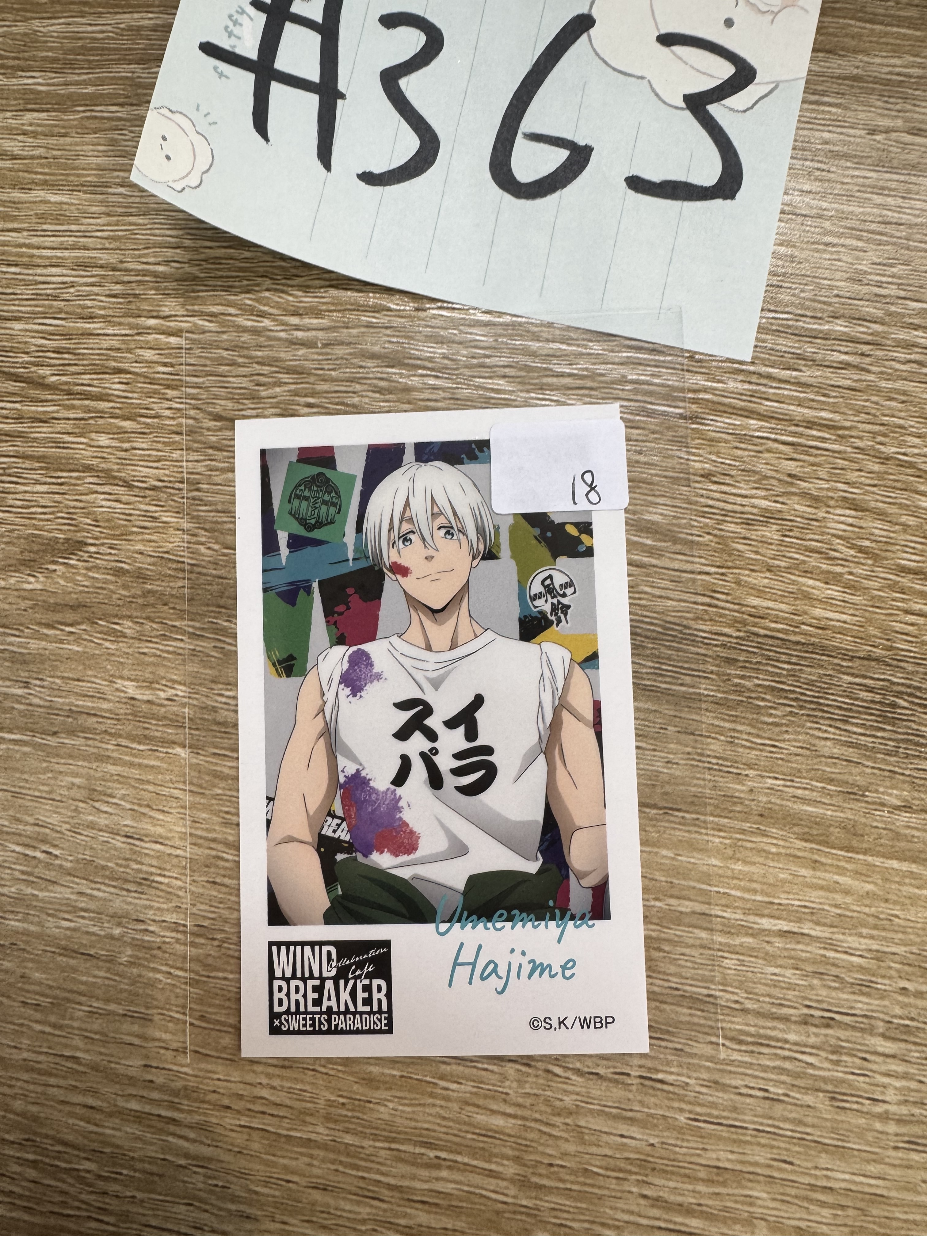 WIND BREAKER 梅宮  拍立得#363