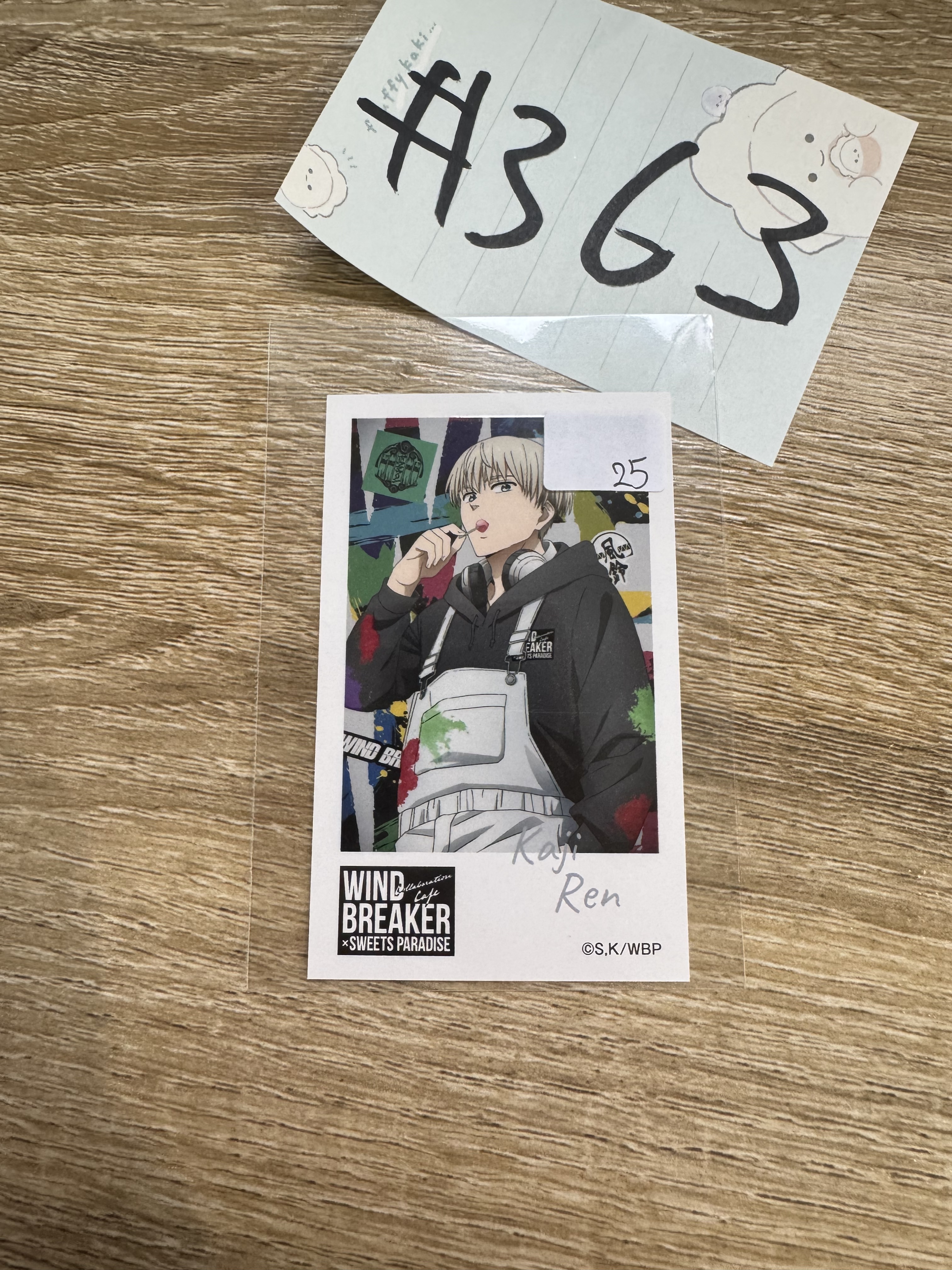 WIND BREAKER 梶蓮  拍立得#363