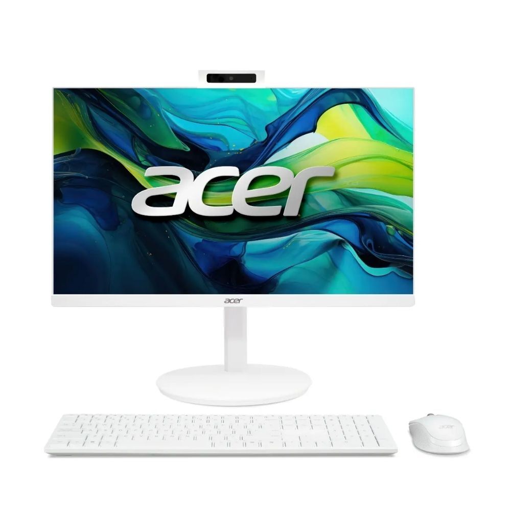 Acer 宏碁 Aspire C C27-1E13U7UNH 27吋AIO液晶桌上型電腦 i7-1355U/16G/1TSD/W11/白
