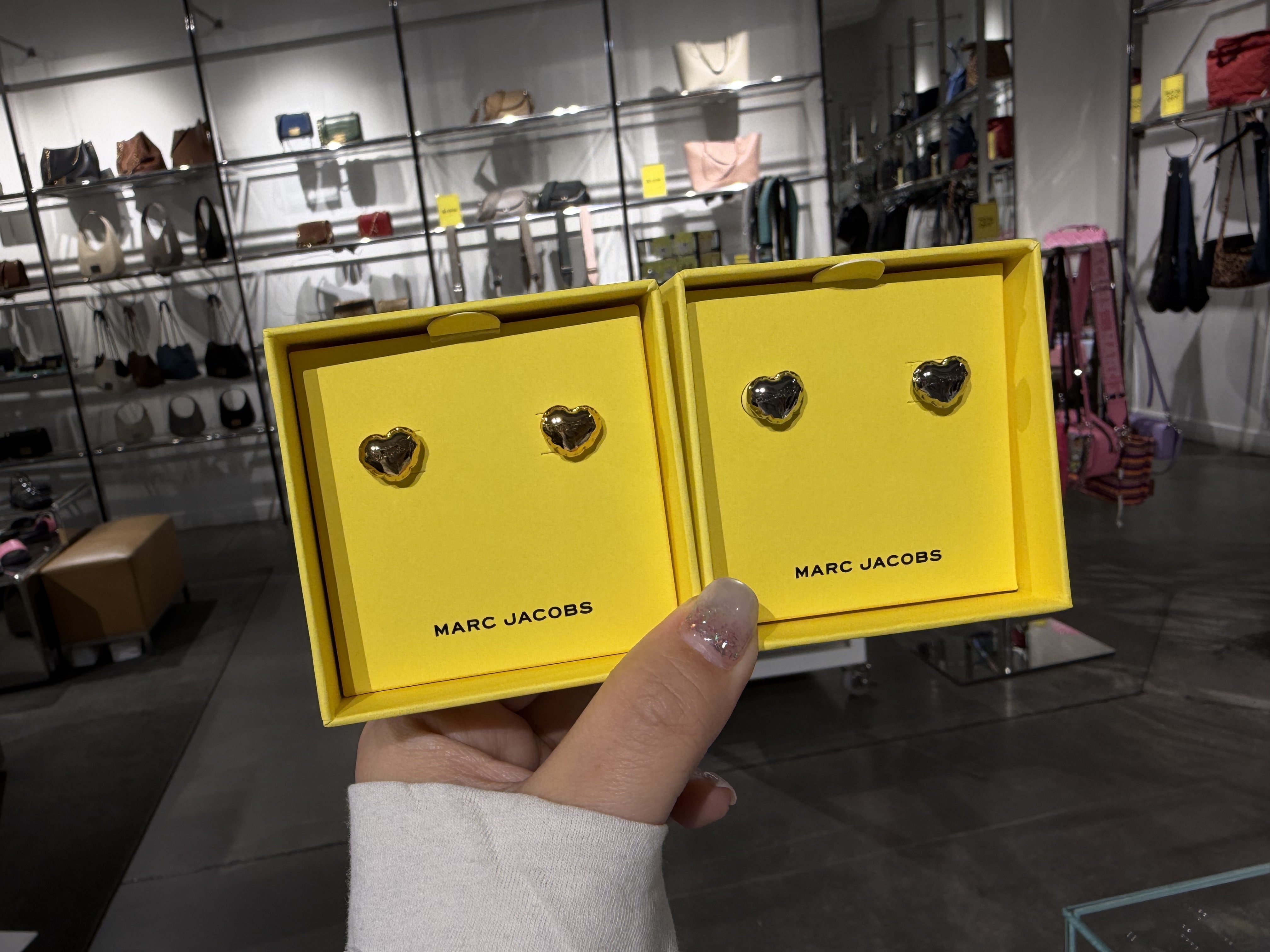 【直播】Marc Jacobs LX021104 心形耳環