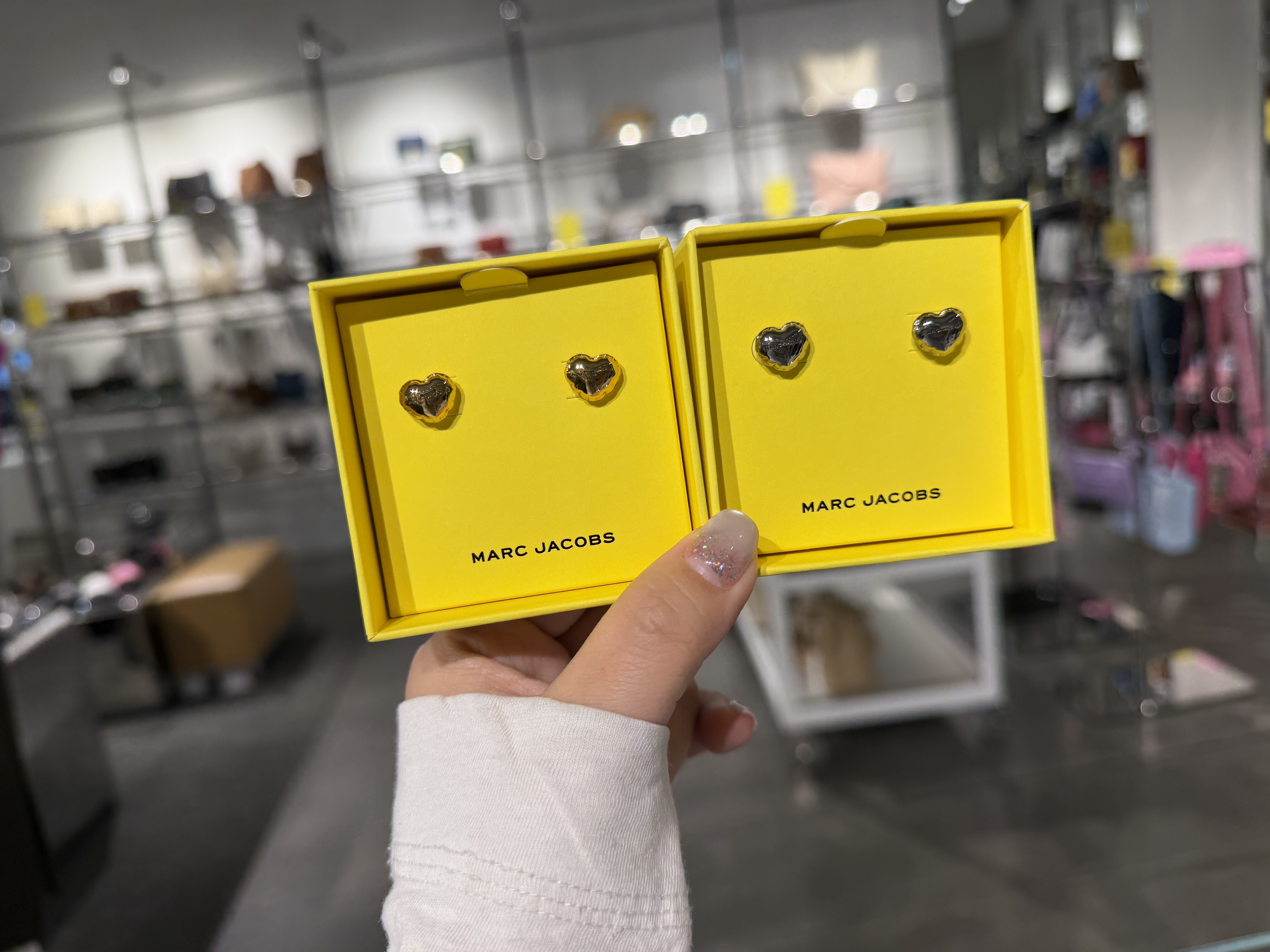【直播】Marc Jacobs LX021104 心形耳環