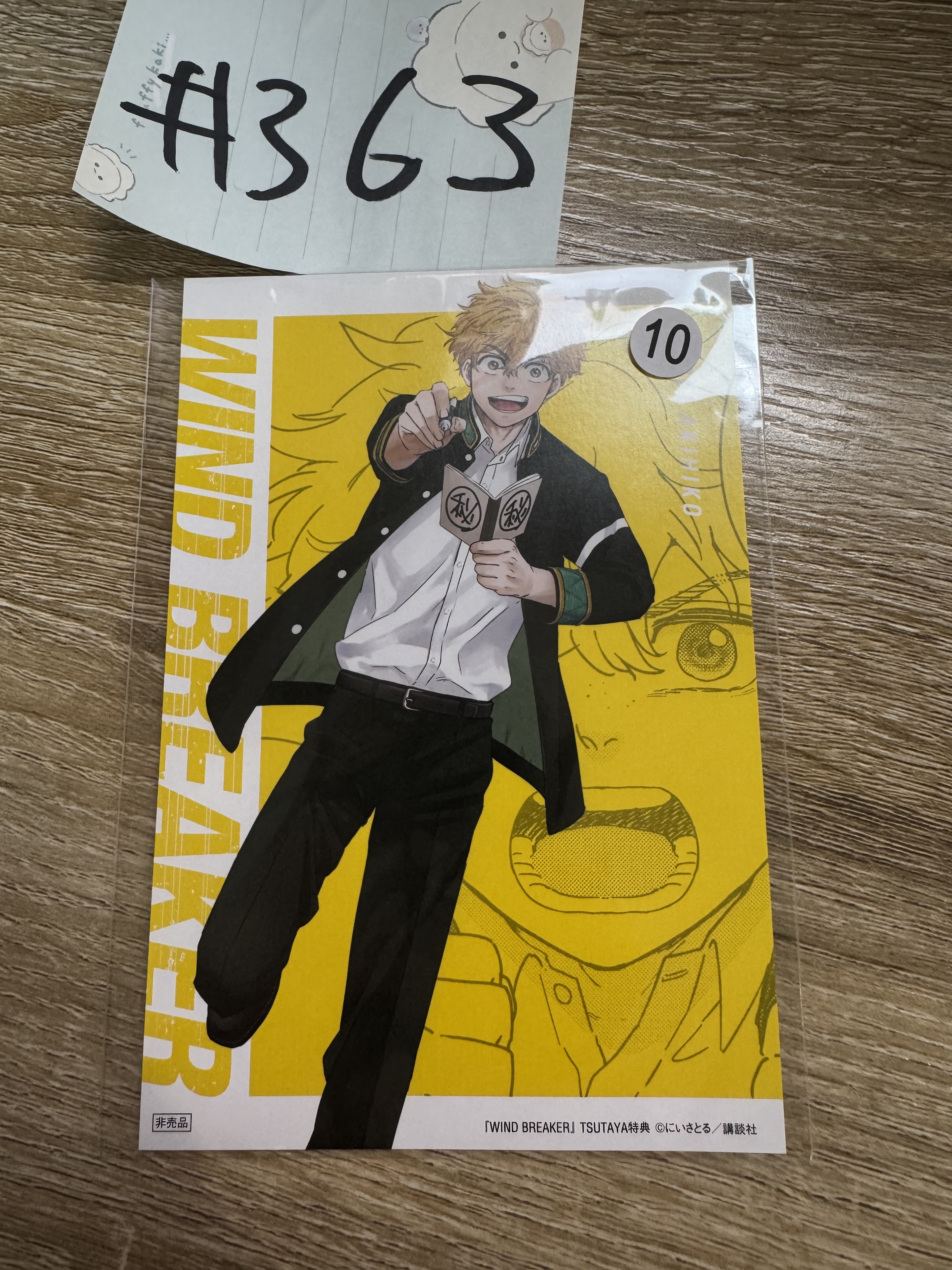 WIND BREAKER 榆井 紙品#363