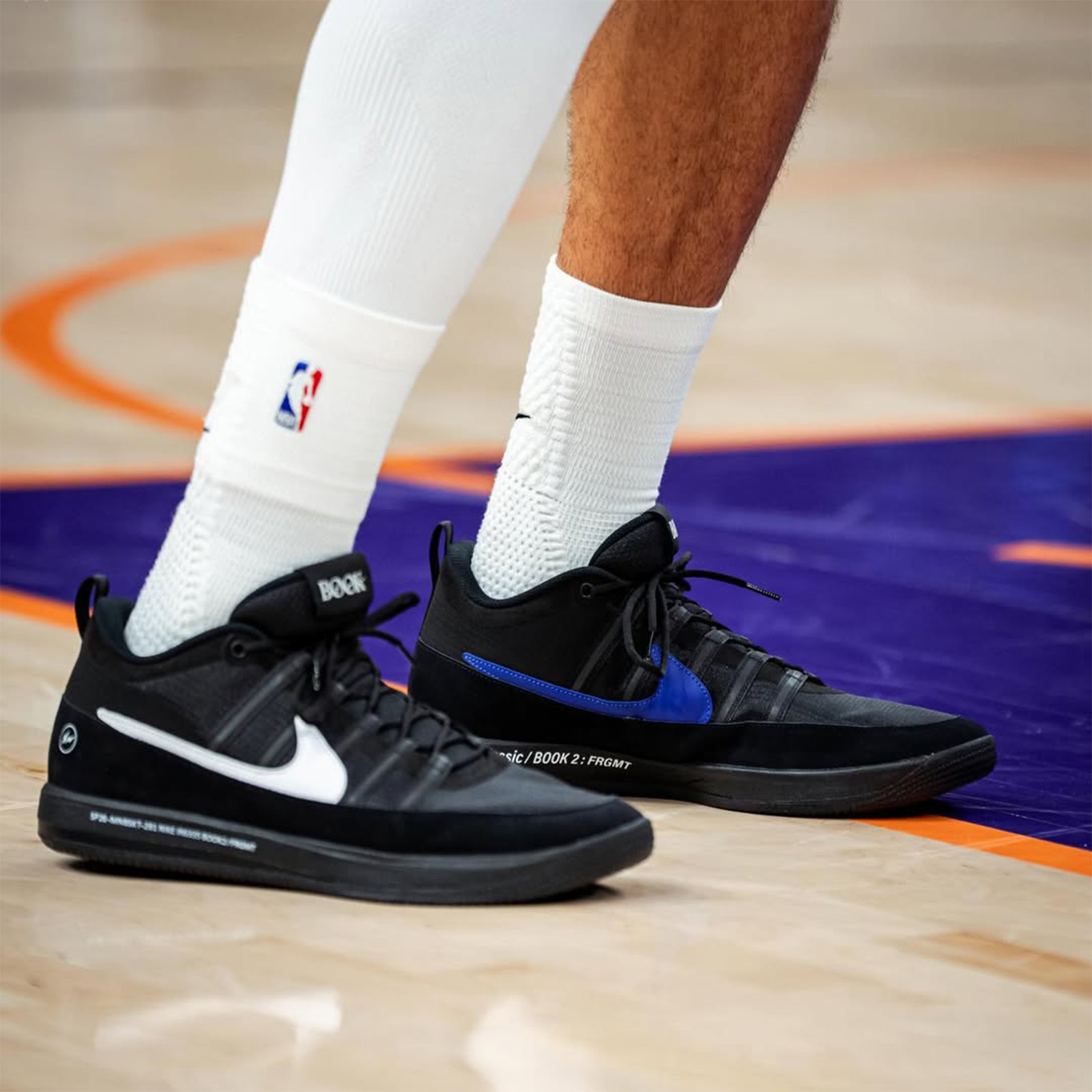 fragment design x Nike Book 2 閃電聯名 藤原浩 藍黑白 限量款 實戰籃球鞋 IO9950-900