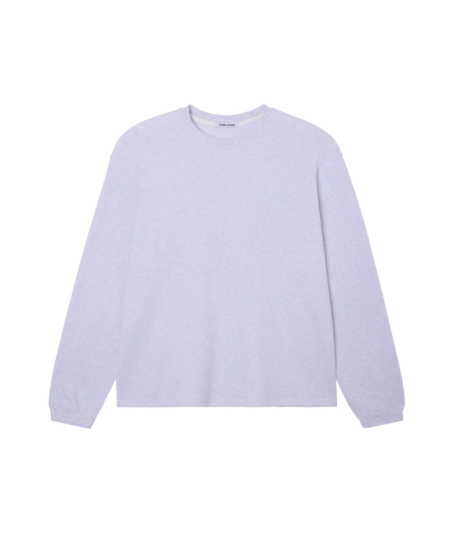 CHIN DOWN TROIS WAFFLE LONG SLEEVE