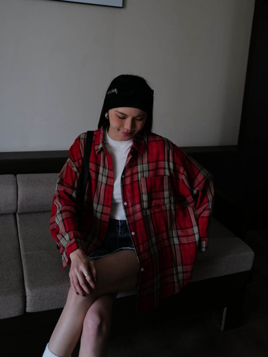 雙面格紋襯衫*3色