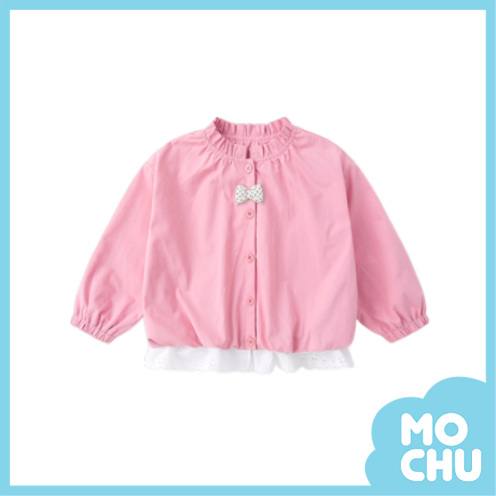 蕾絲拼接花苞外套(二色)