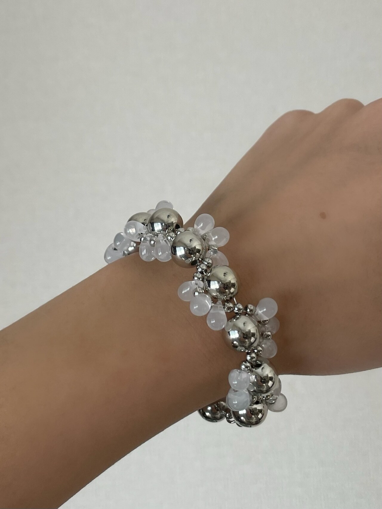 [Chouette Me.] Ami kune bracelet white | NO.264