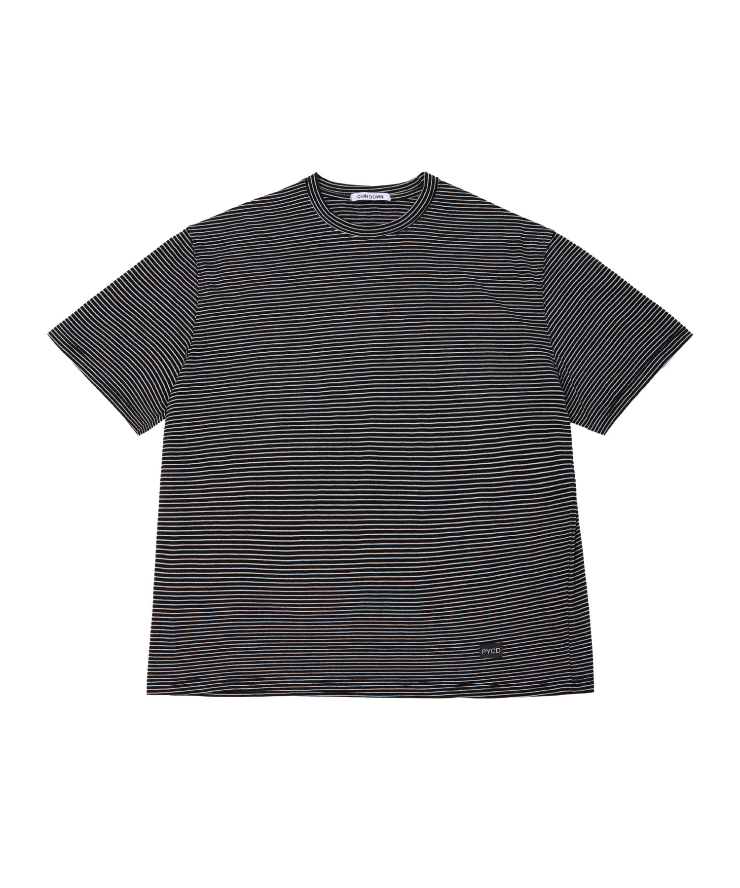 CHIN DOWN PYCD STRIPE TEE