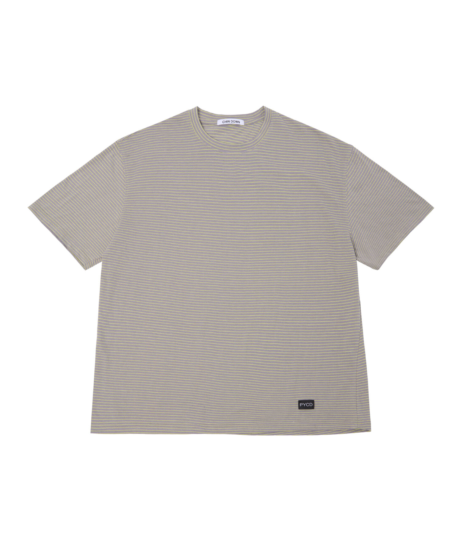 CHIN DOWN PYCD STRIPE TEE
