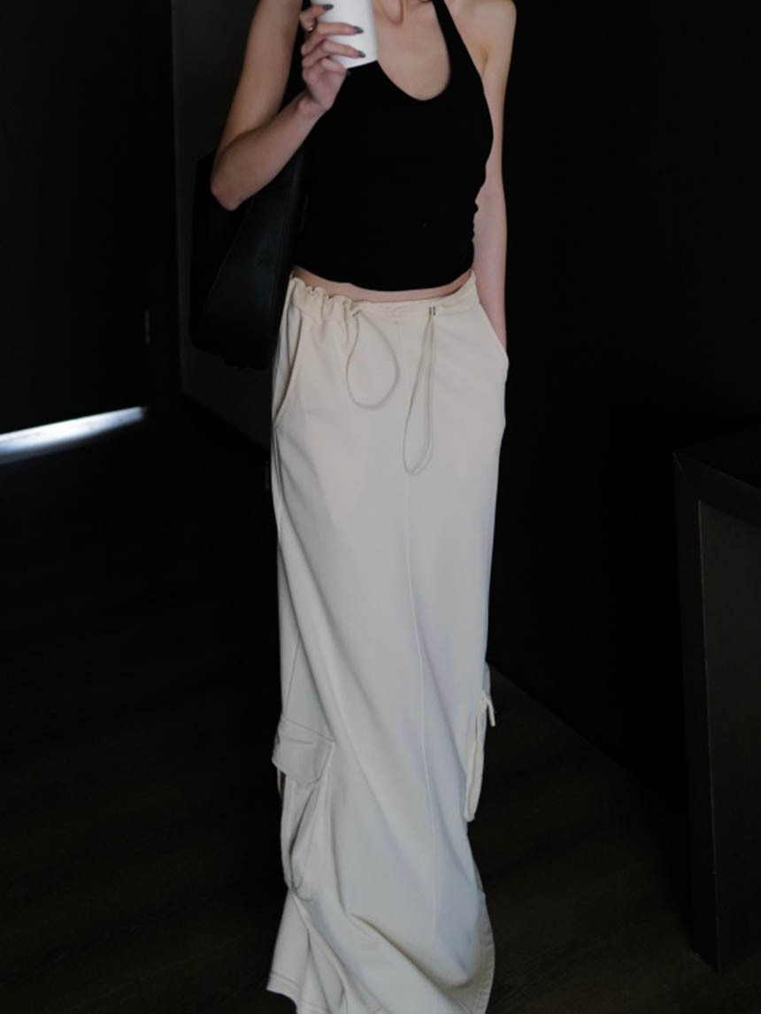 工裝棉質長裙*3色