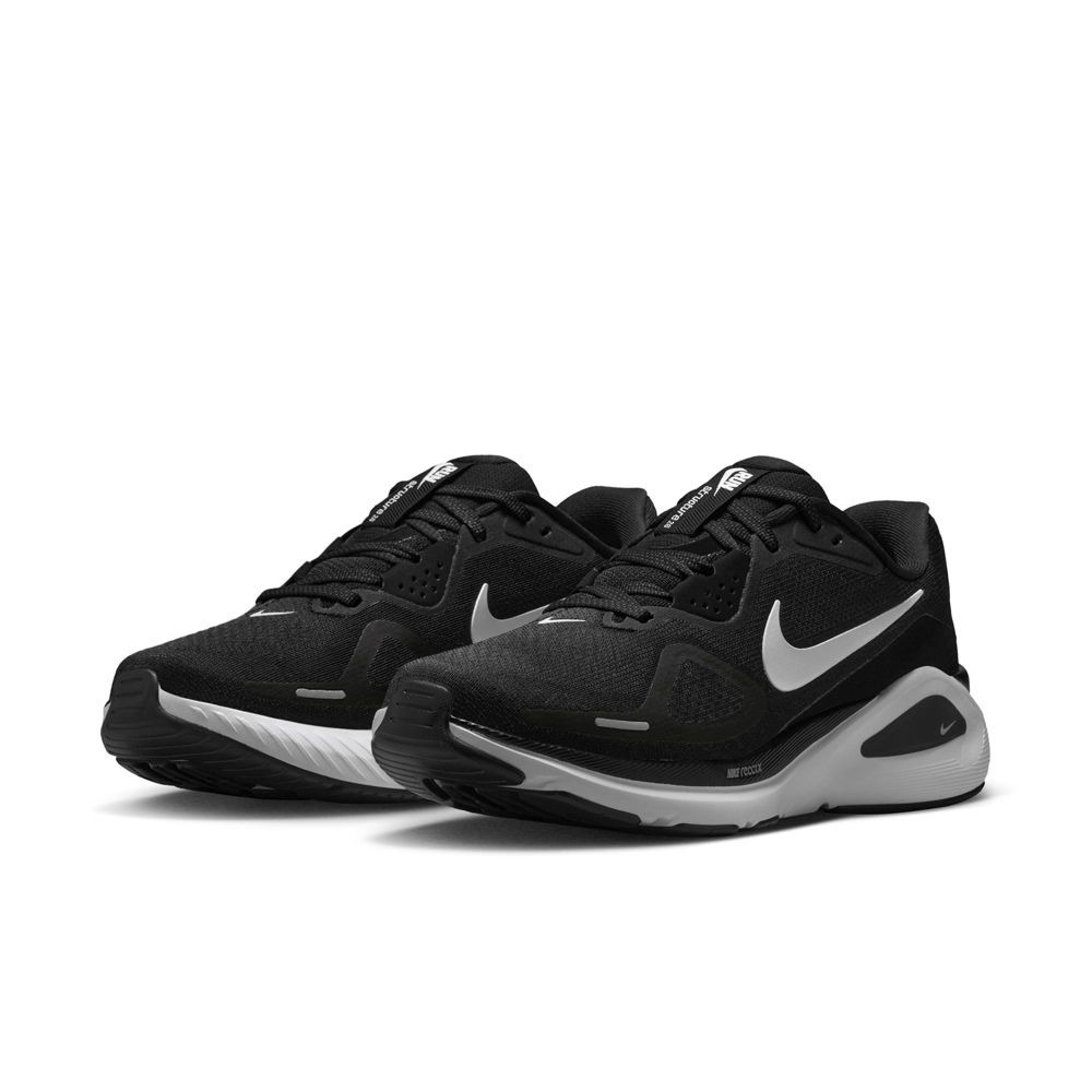 NIKE 慢跑鞋 STRUCTURE 26 黑白 運動鞋 女 HJ1101-003