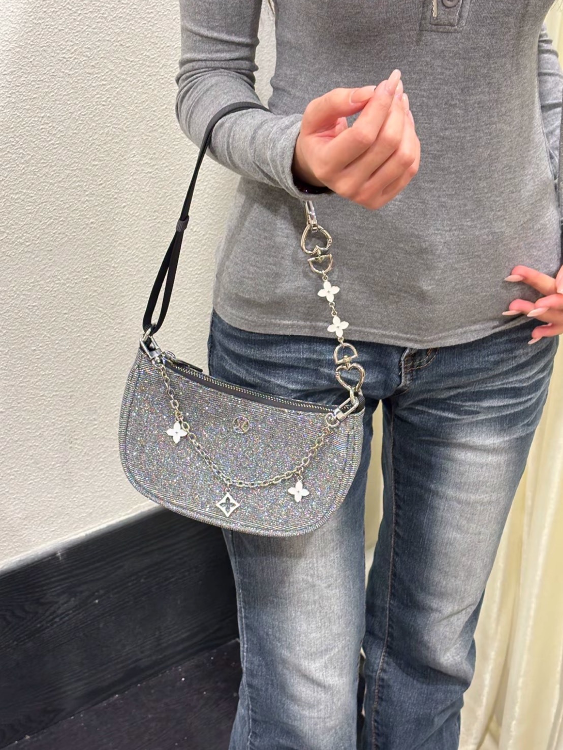 LULULEMON 閃鑽 腋下包 二色