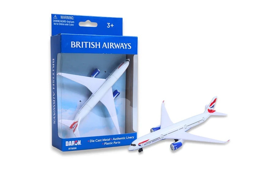 英國航空 A350單架玩具飛機