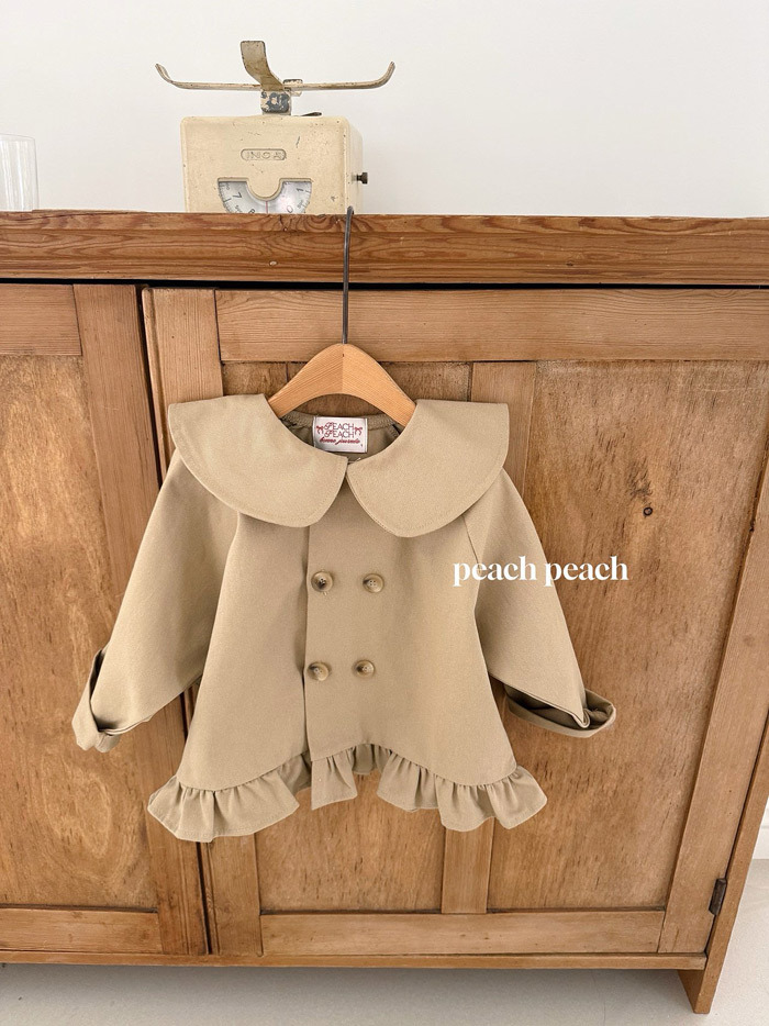 正韓春PEACHPEACH 森林系花邊夾克外套