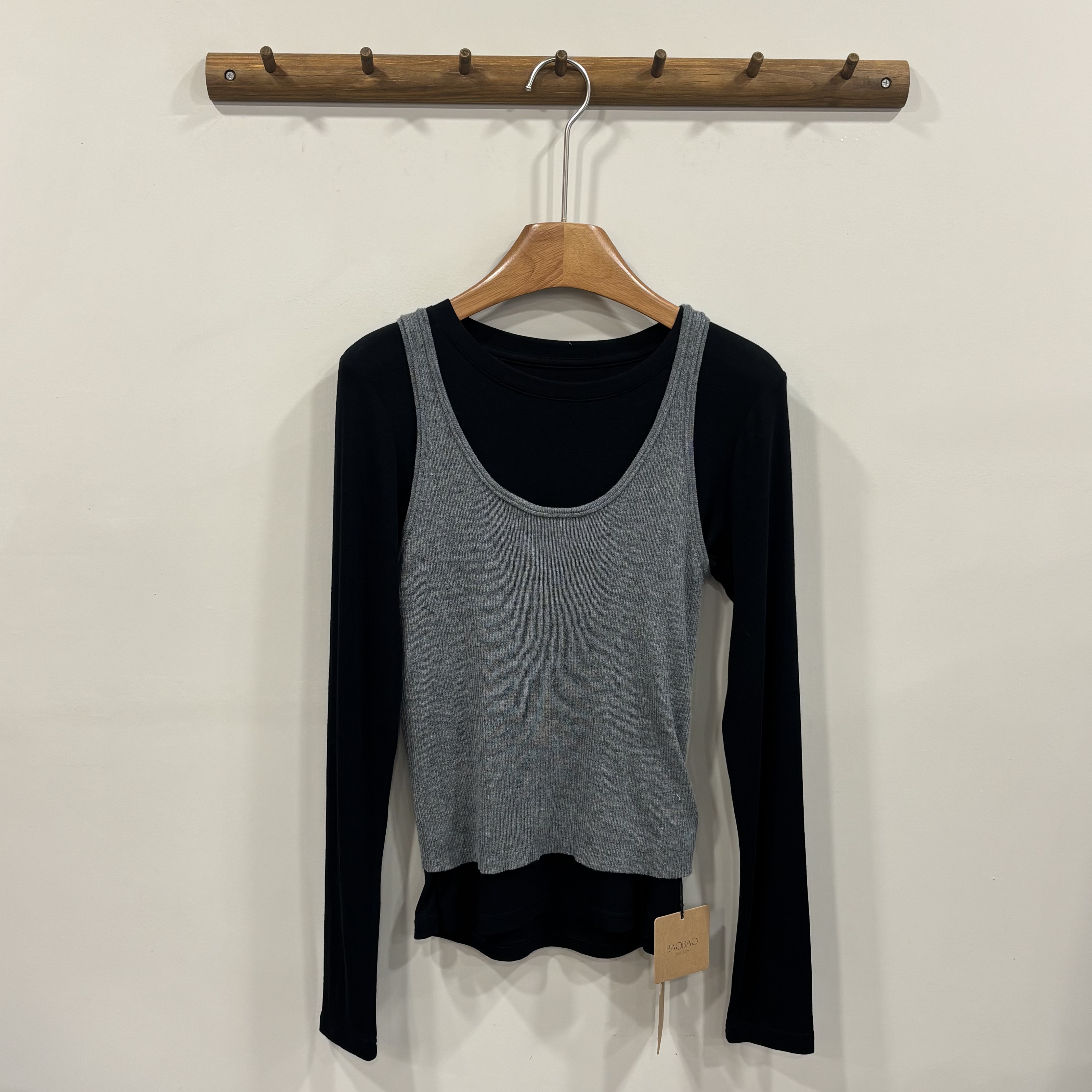 W00032親膚針織背心