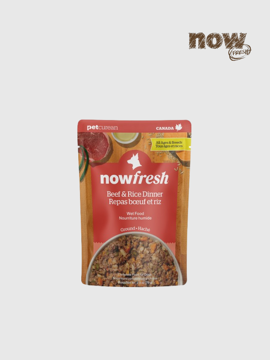 【NOW】狗狗鮮食餐包｜品燉牛肉炊飯