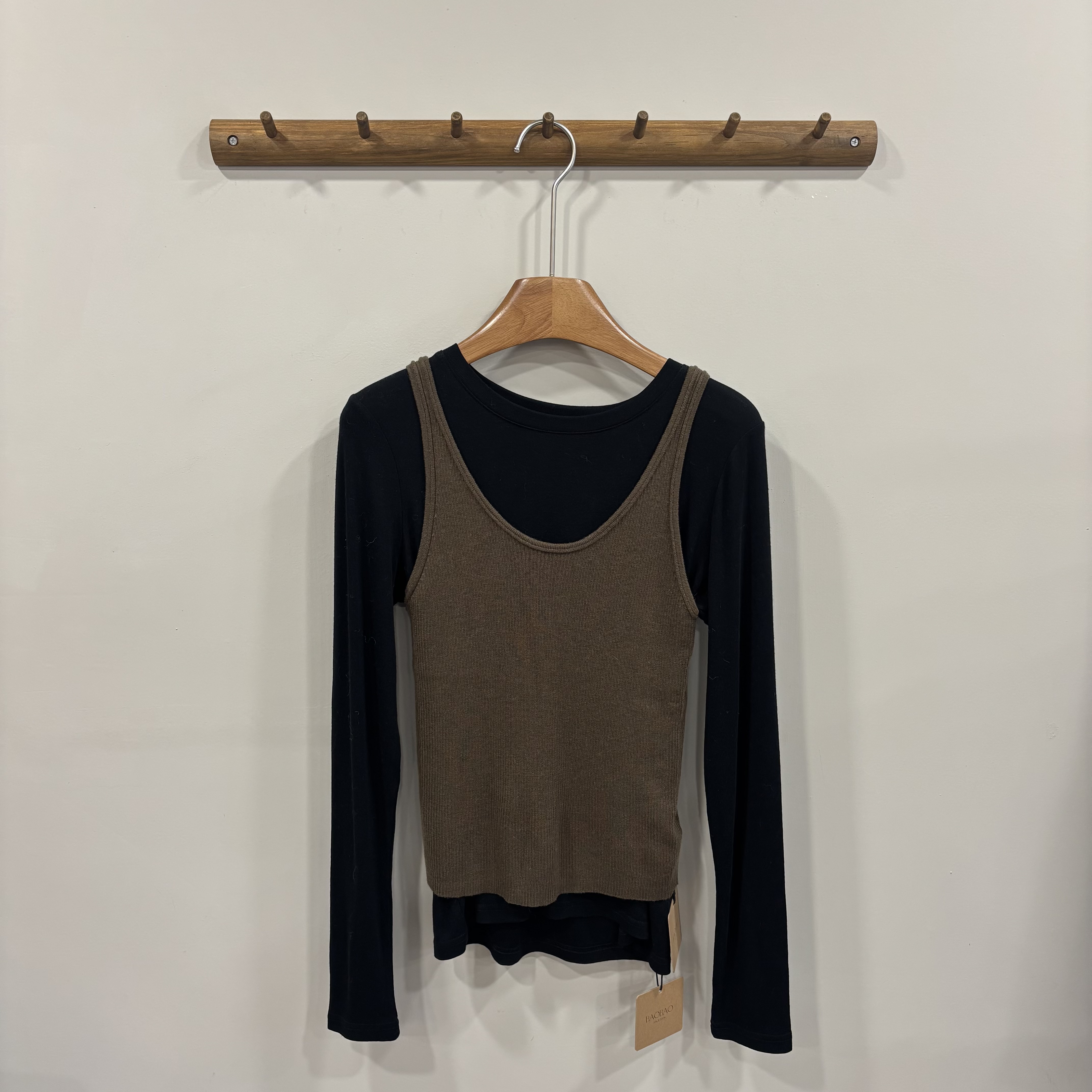 W00033親膚針織背心