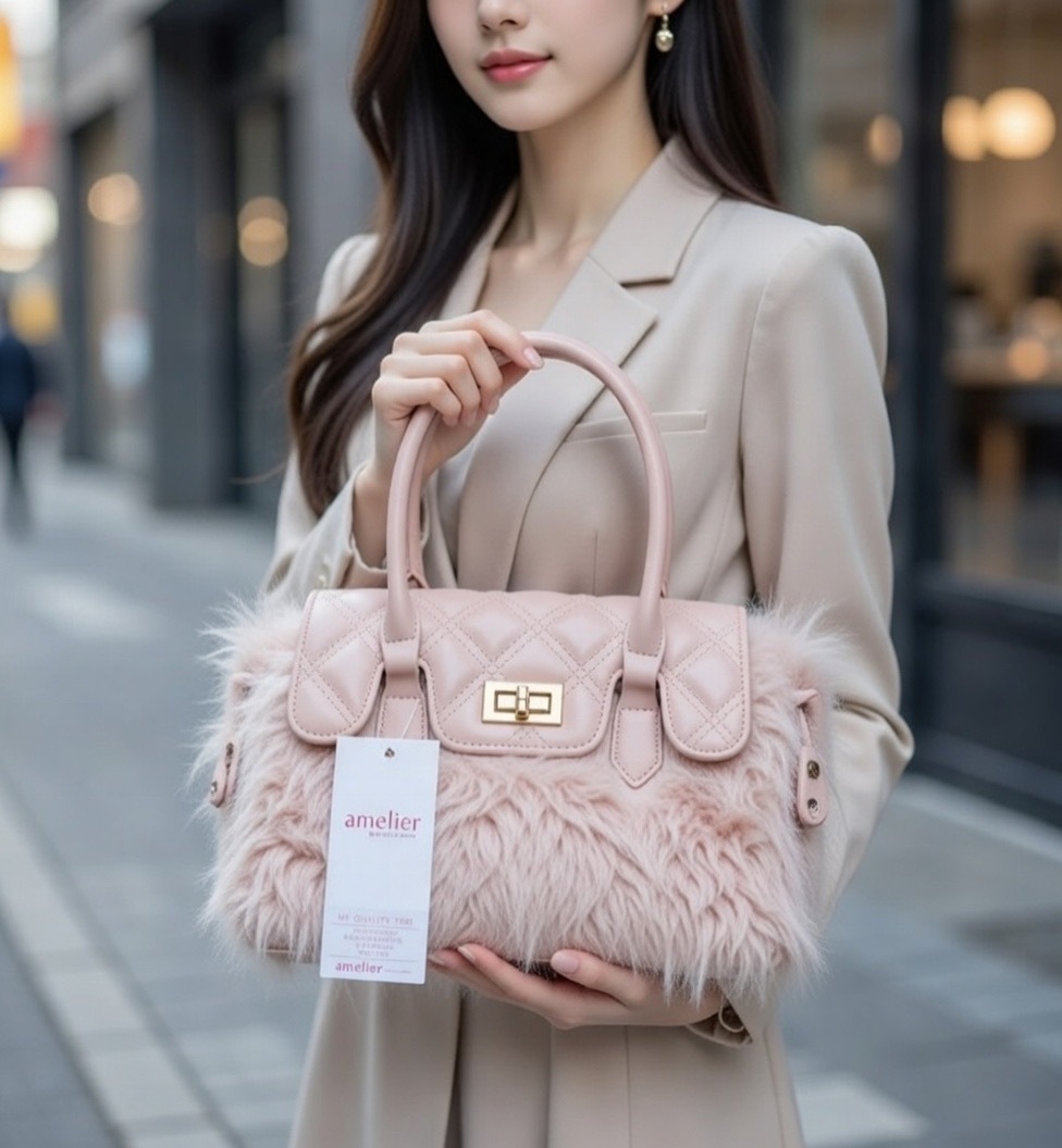 （現貨）  JK45  日牌毛毛袋 $599