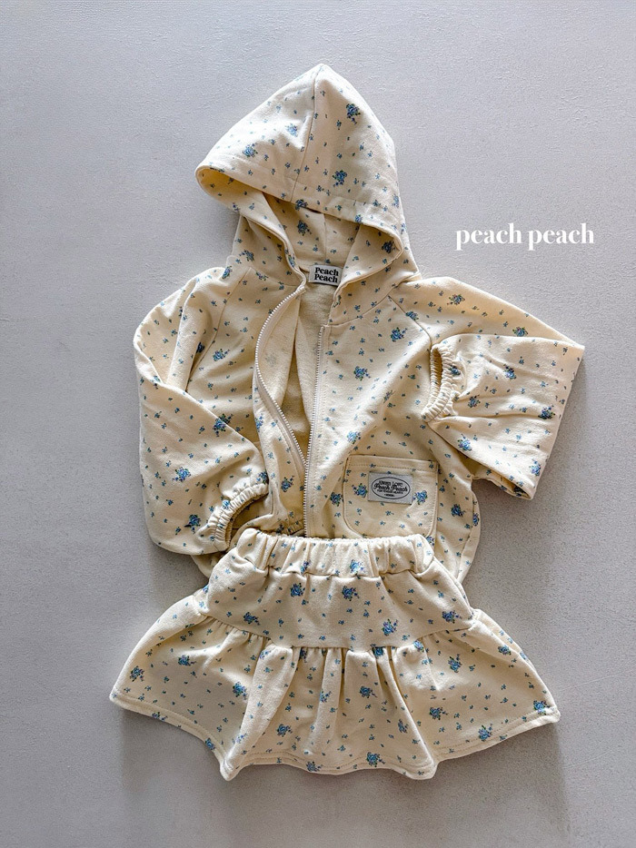 正韓春PEACHPEACH 兩色春意碎花裙