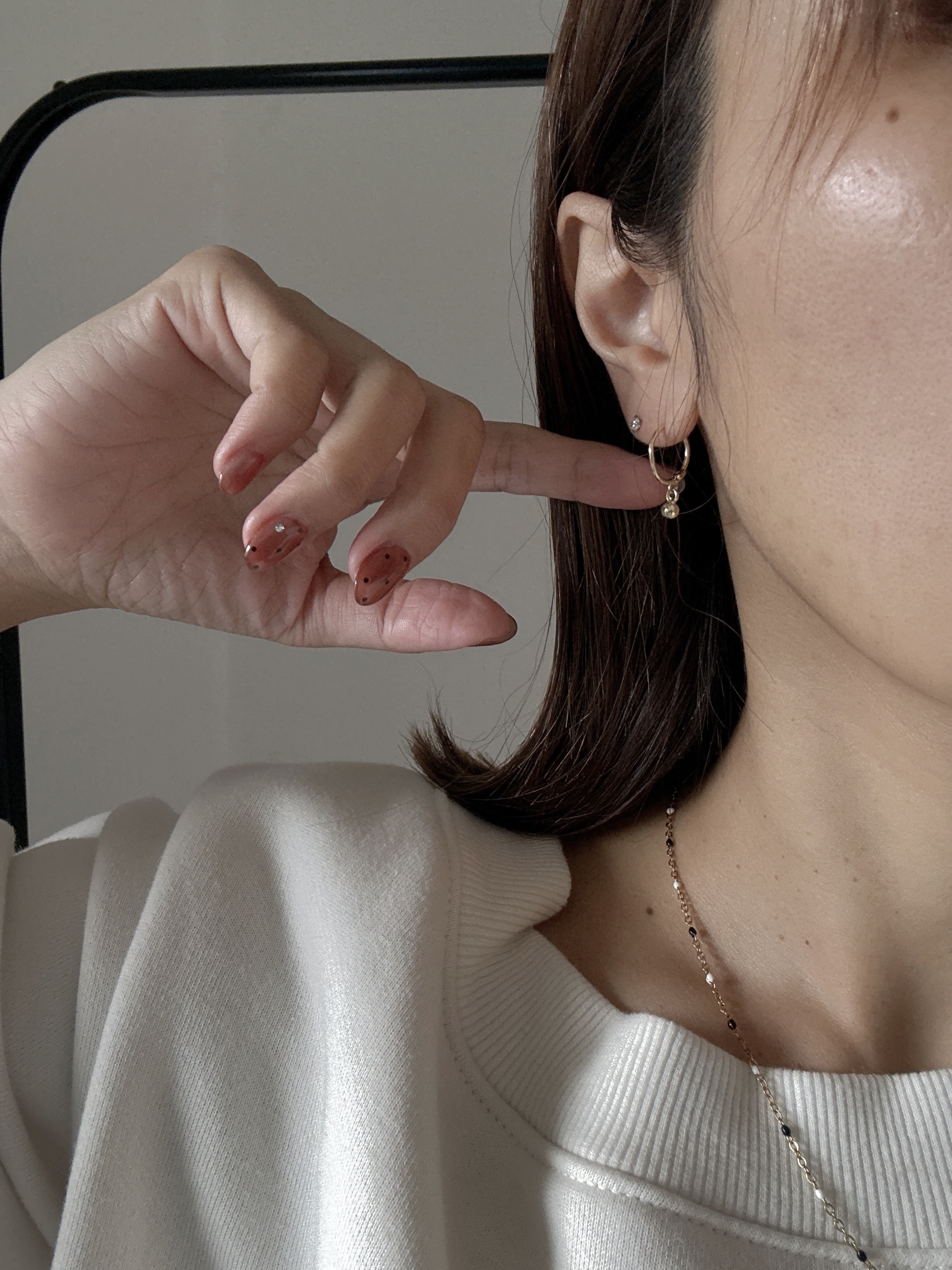 ball mini hoop pierce