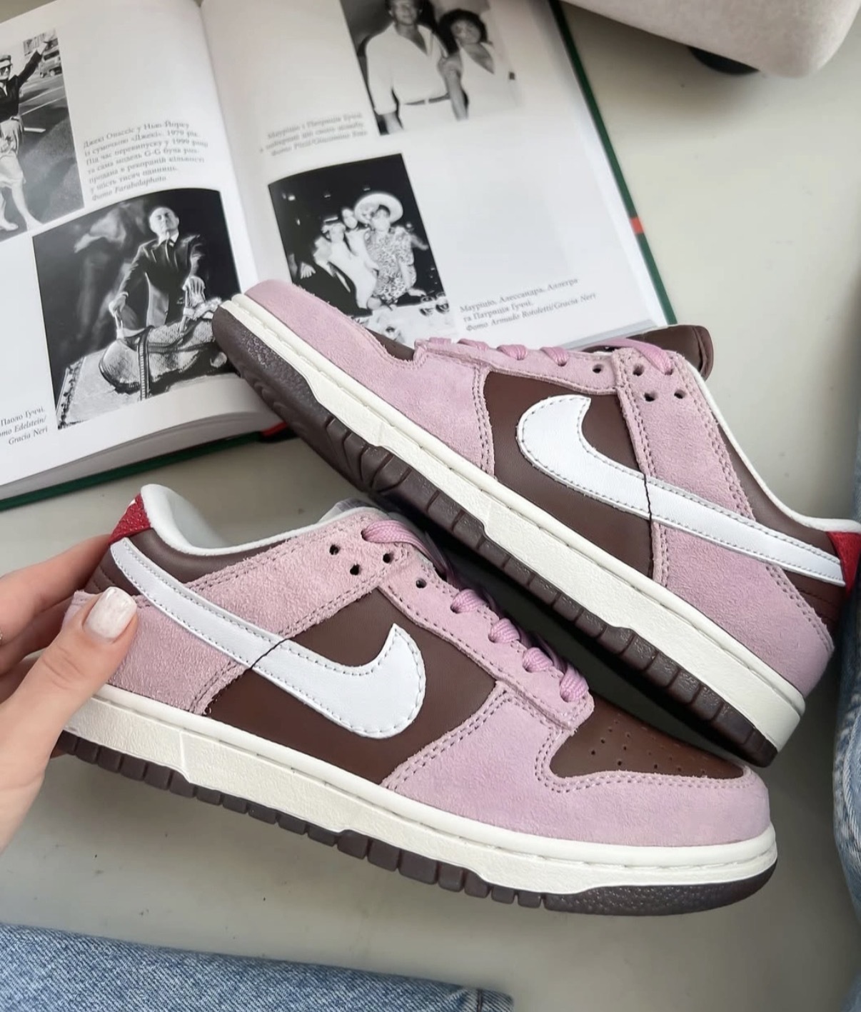 女鞋 NIKE DUNK LOW 'Neapolitan' 草莓巧克力 經典 麂皮 皮革 復古 休閒鞋【HM0987-200】