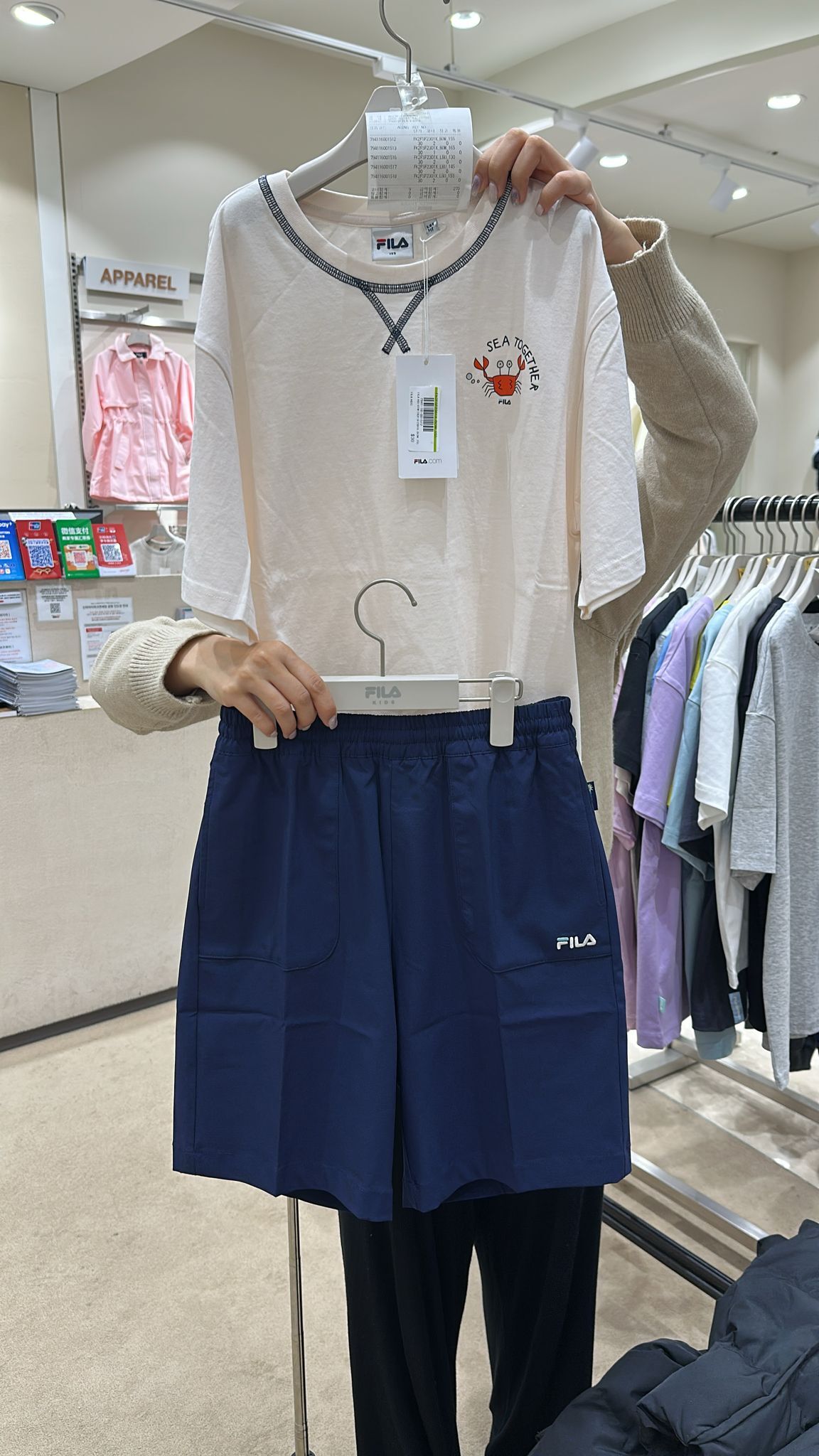 韓國代購 FILAKID 童裝SET