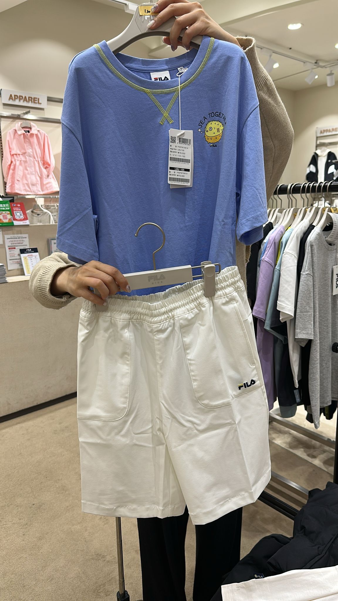 韓國代購 FILAKID 童裝SET