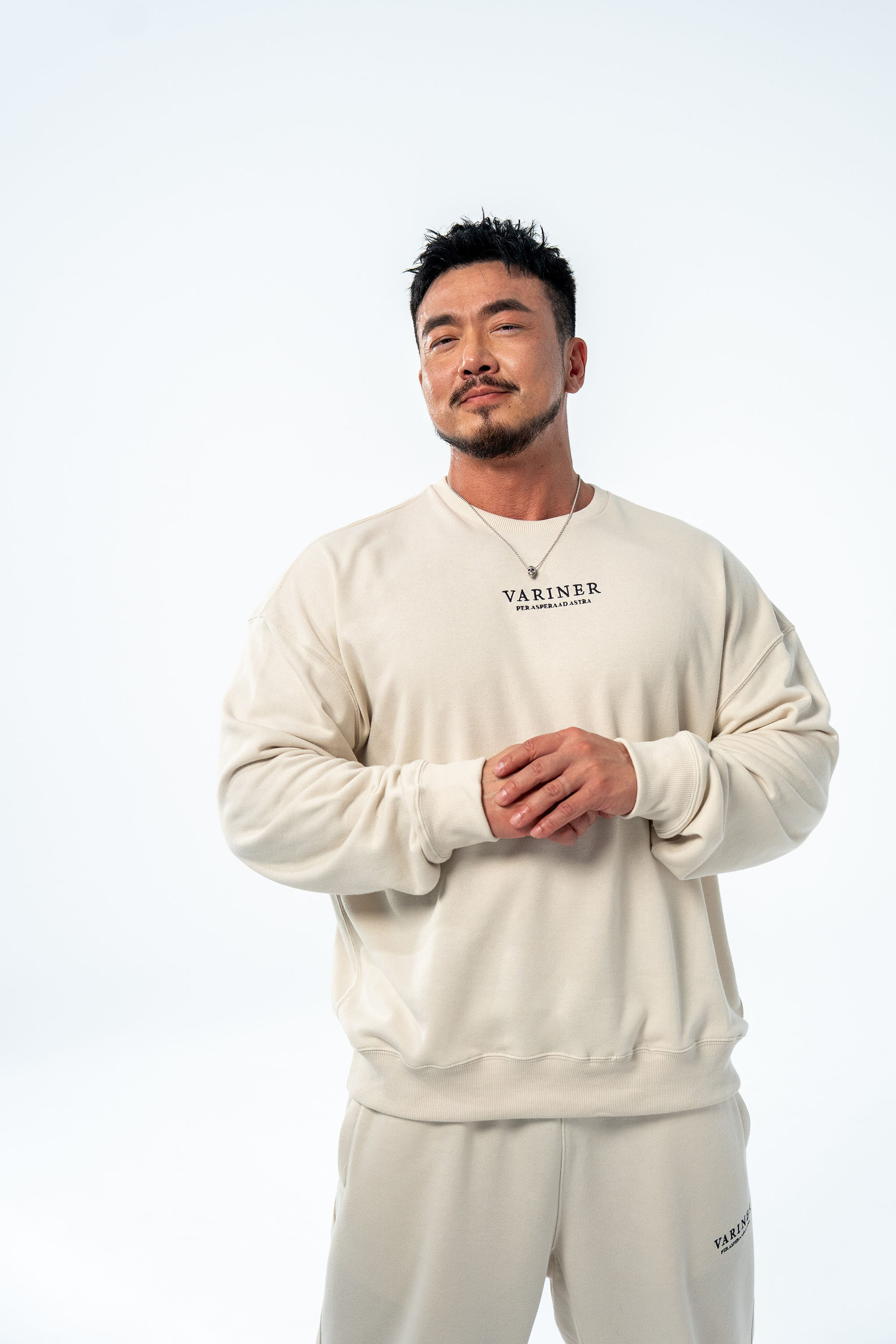 Vesuvius®Sweatshirt-米褐奶油