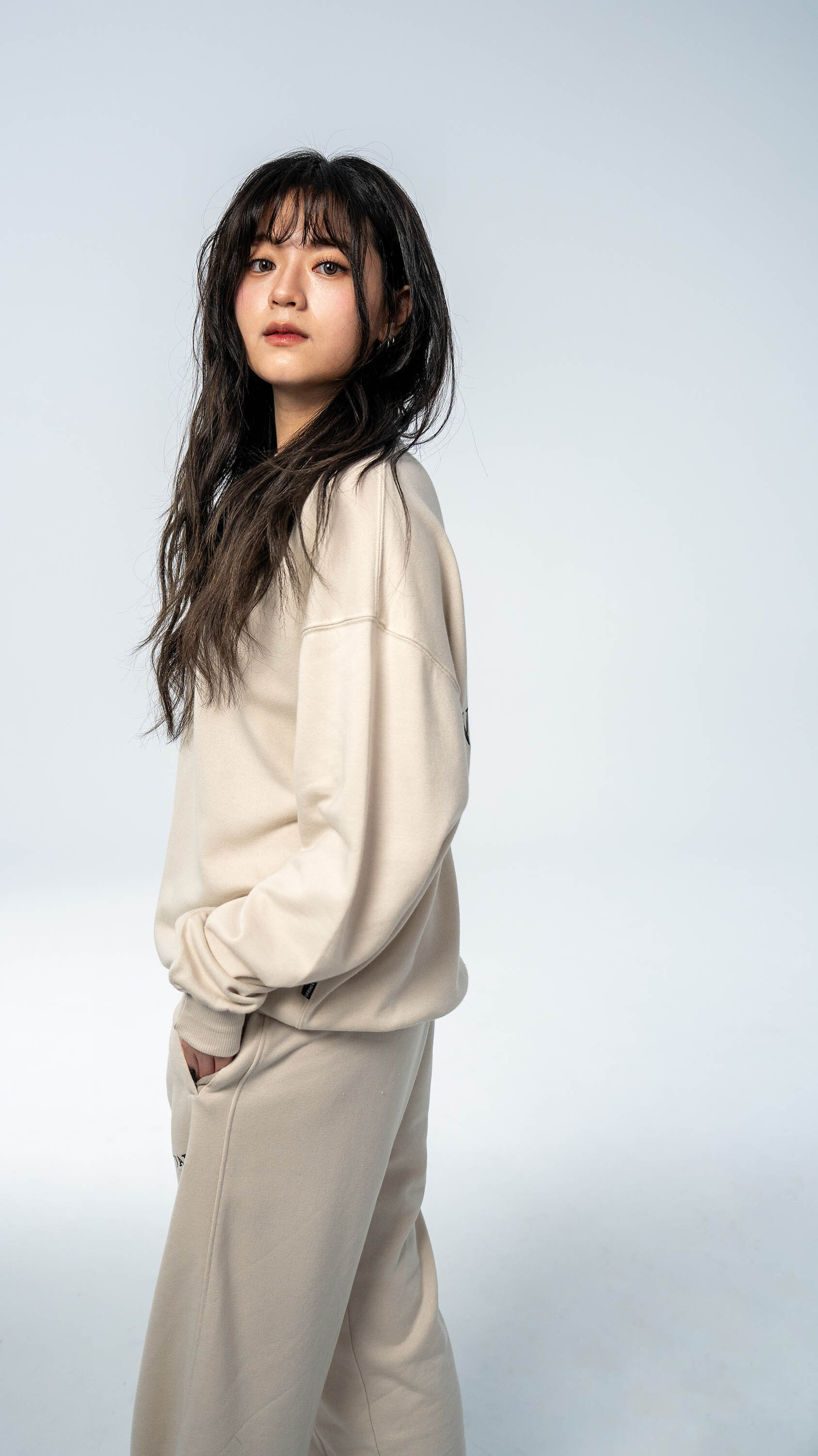 Vesuvius®Sweatshirt-米褐奶油