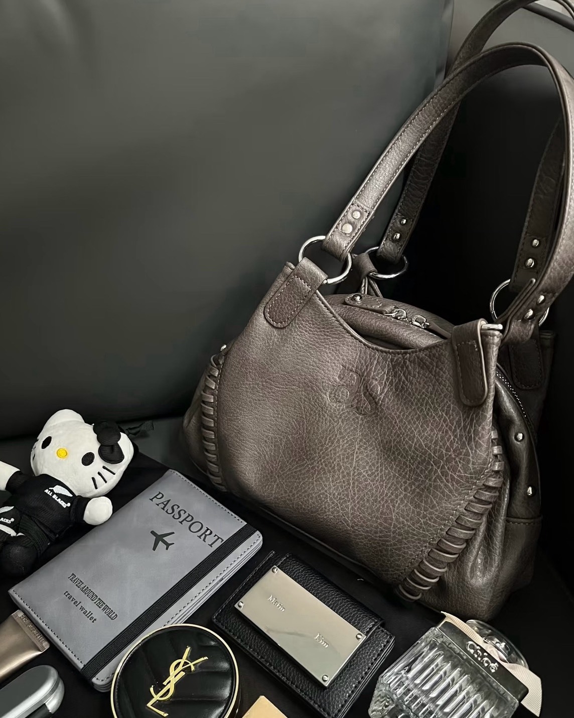 <全網最低>韓國 ason BONITA BAG 皮革 流浪包 大款 小款 4色