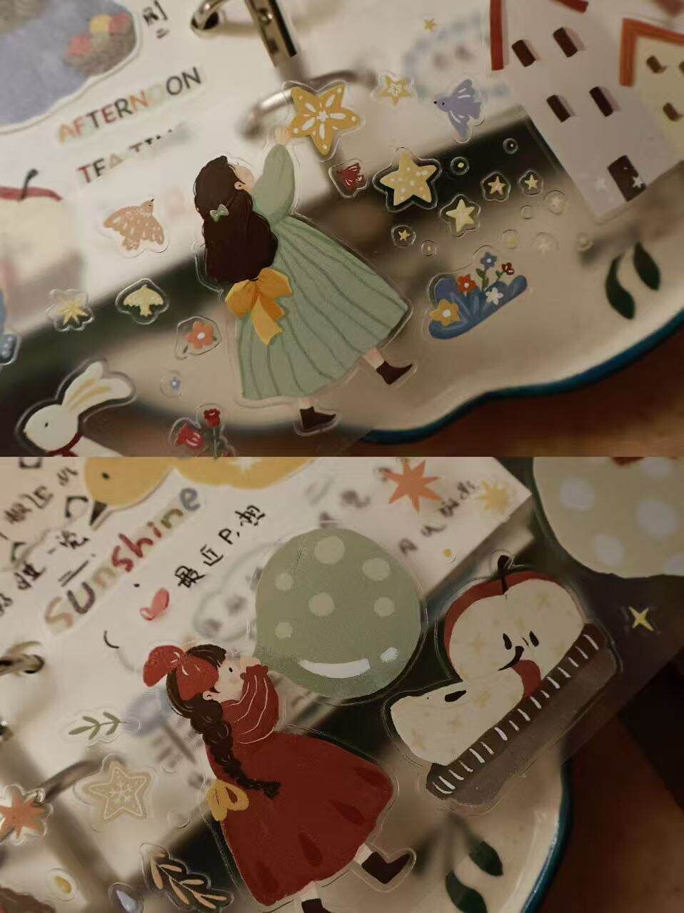 Yier Creative Studio - PET Tape - Die cut - Her Apple Orchard