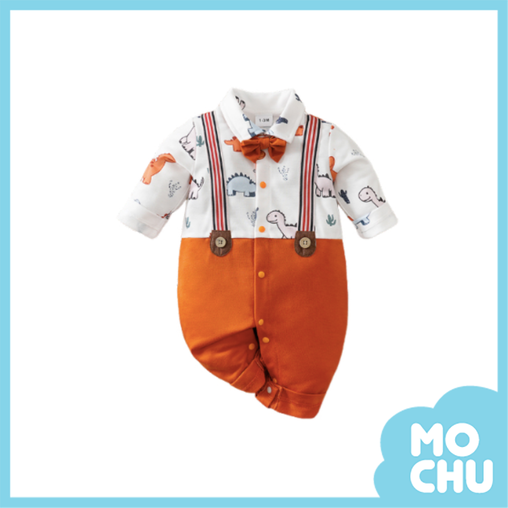 萌龍紳士長袖連身衣