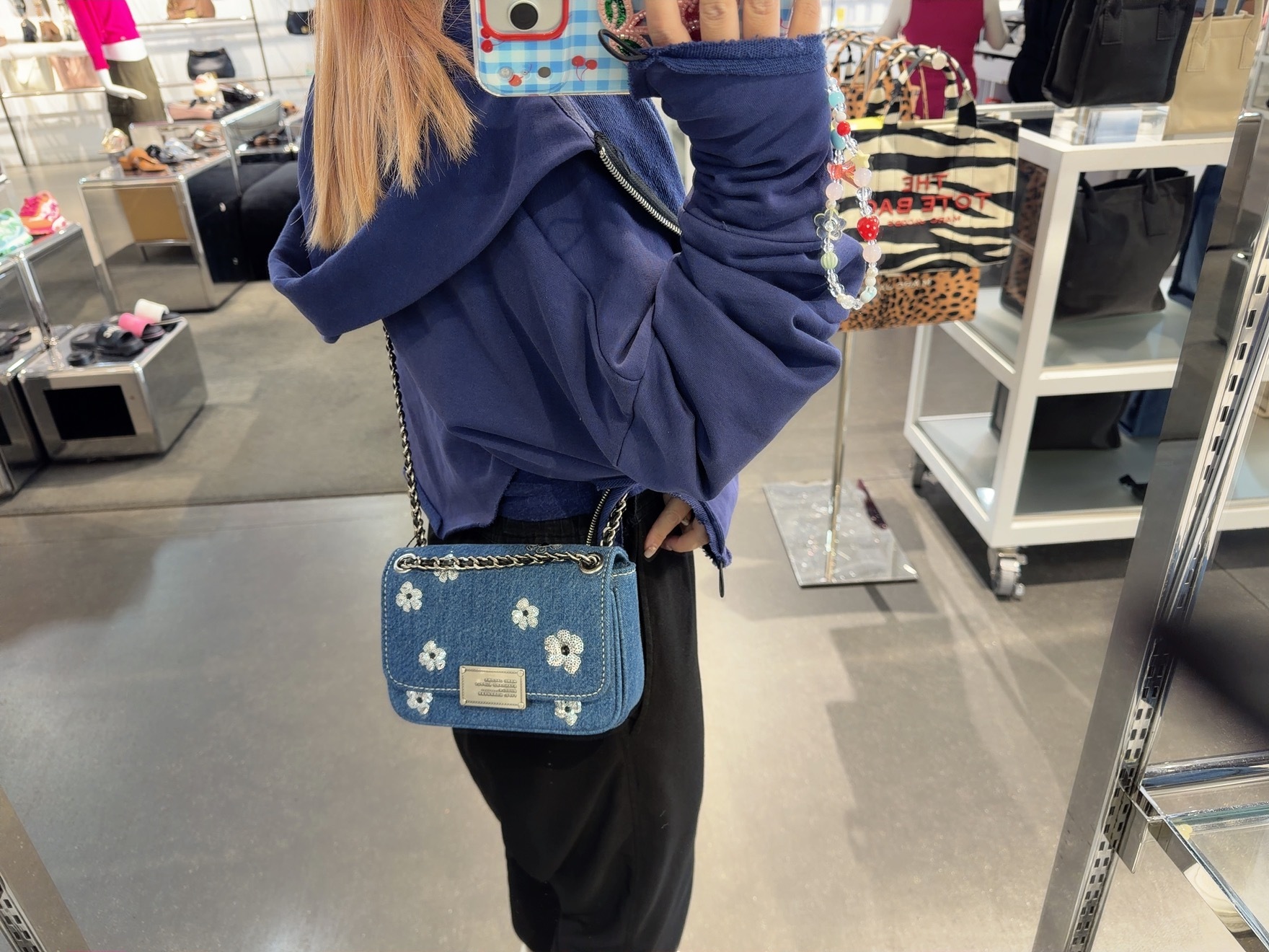 【直播】Marc Jacobs LX021110 牛仔斜咩包