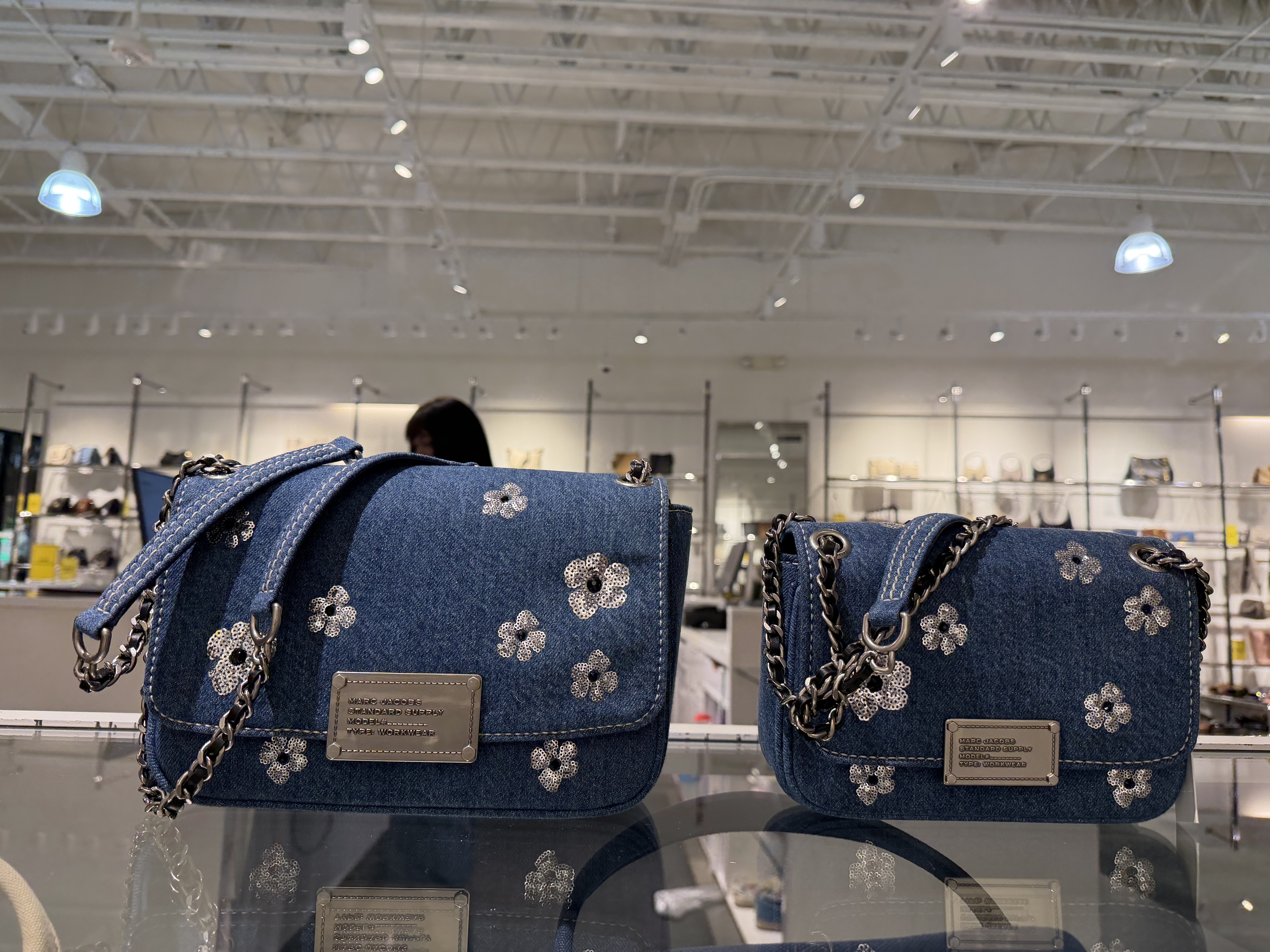 【直播】Marc Jacobs LX021110 牛仔斜咩包